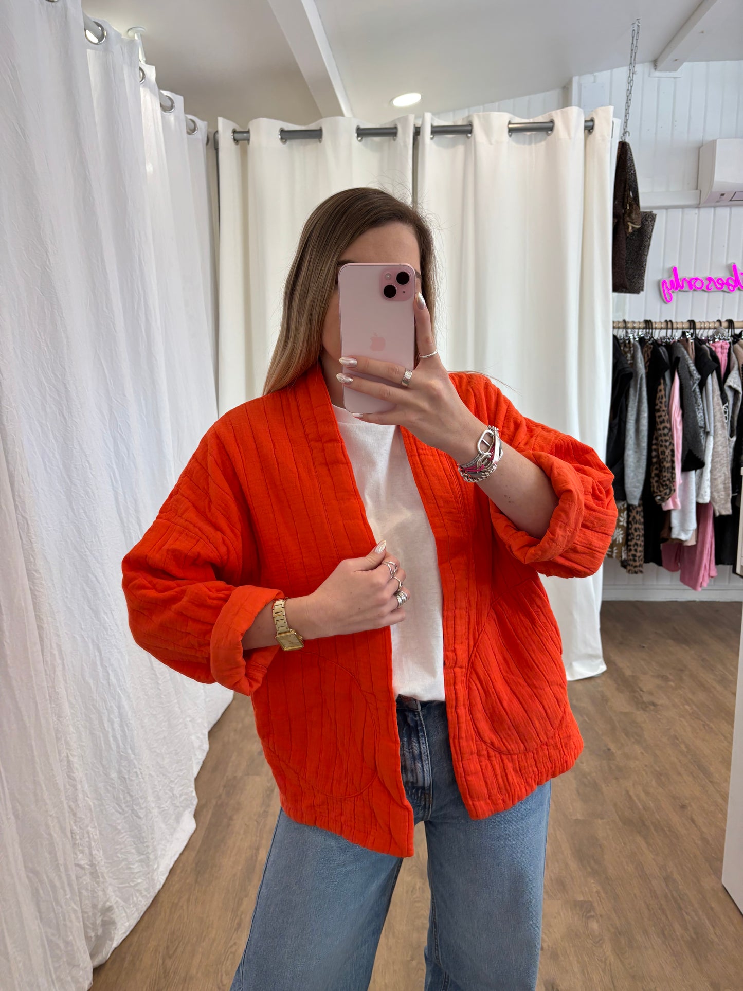 Veste kimono KARL - 16 coloris