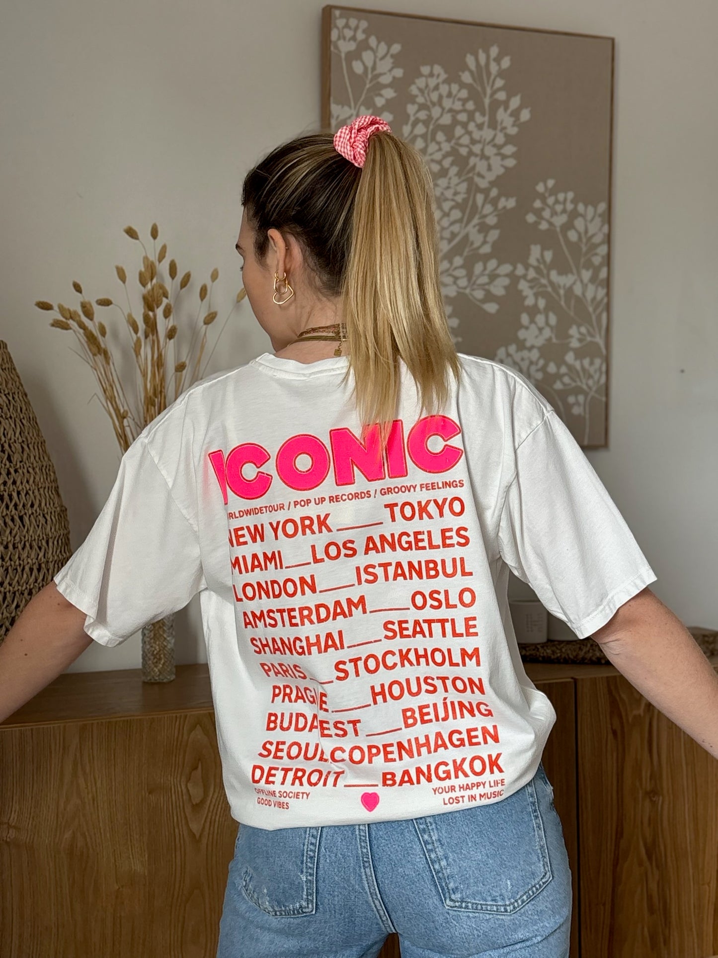 T-shirt ICONIC Blanc
