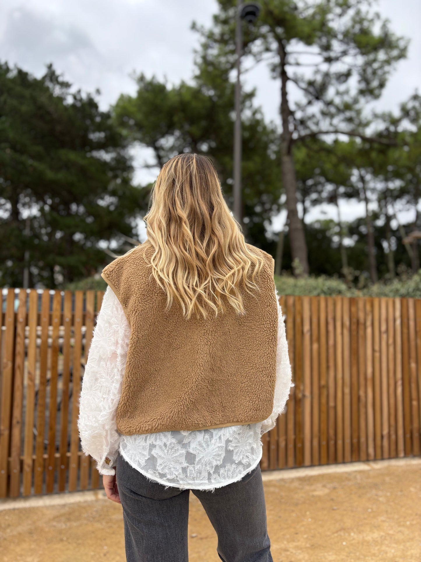 Veste sans manches ABY Camel