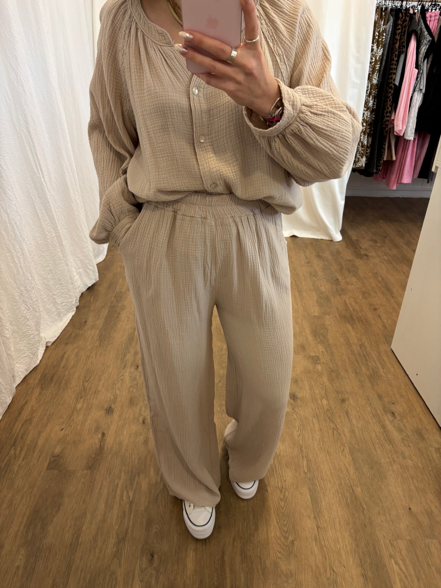 Pantalon LYA Beige
