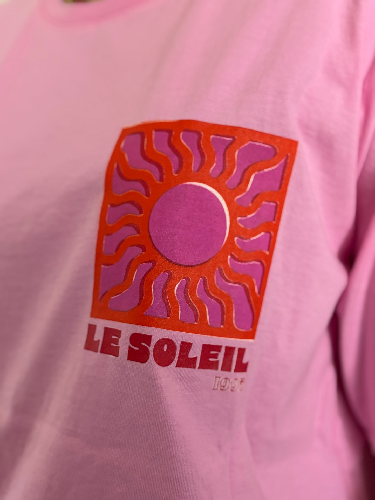 T-shirt SOLEIL Rose baby