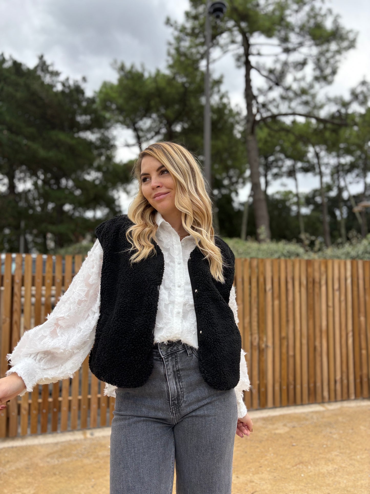 Veste sans manches ABY Noir