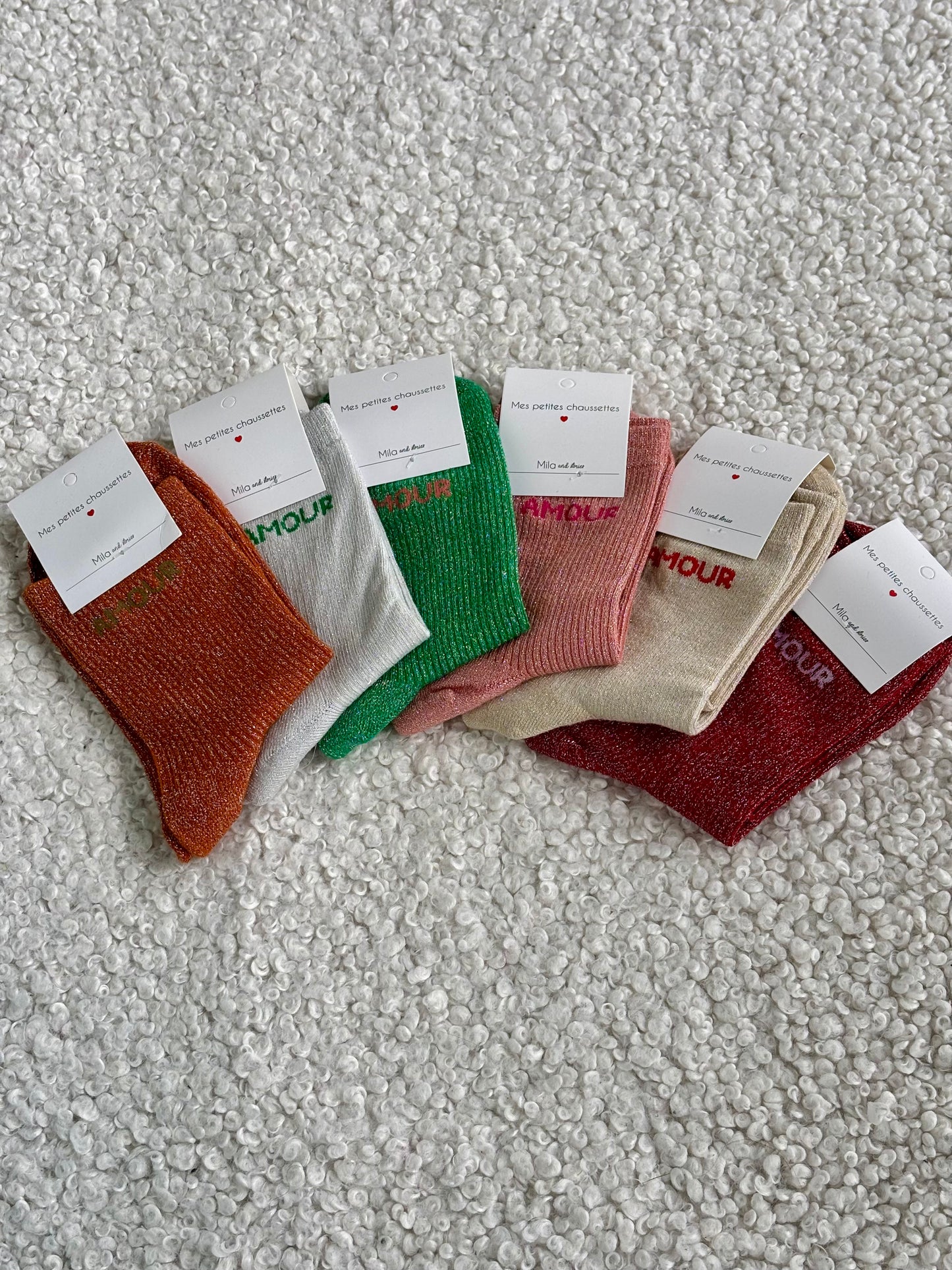 Chaussettes AMOUR montante