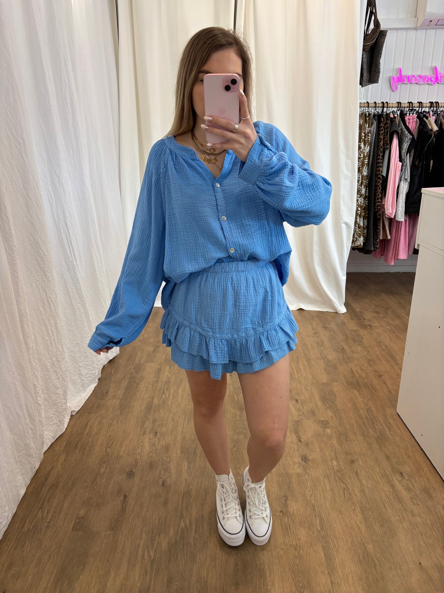 Blouse LYA Bleu