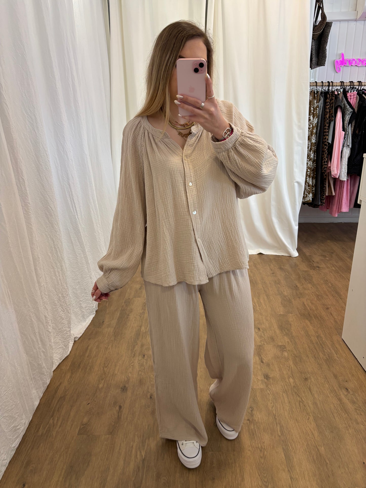 Pantalon LYA Beige