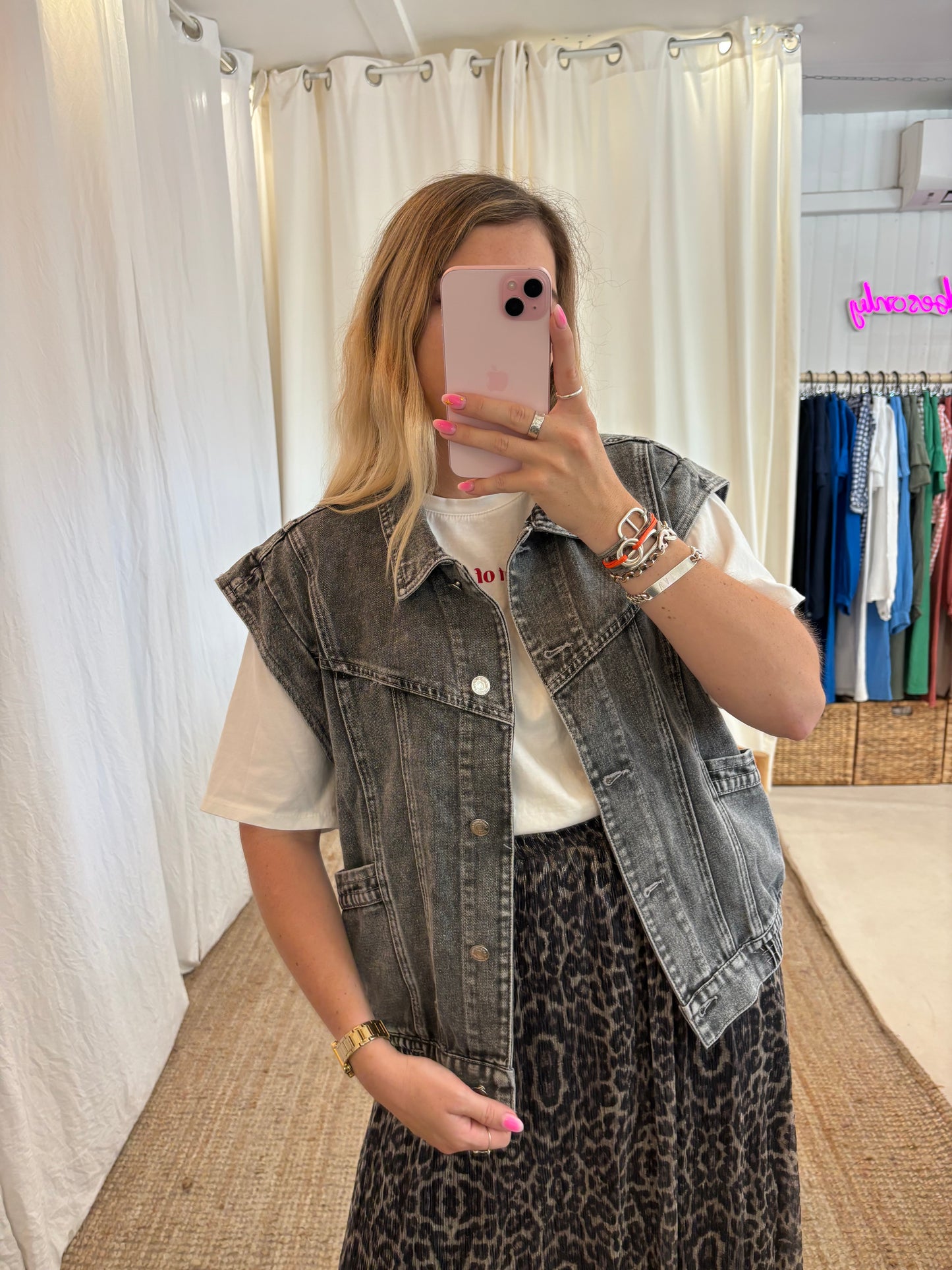 Veste sans manches BOO Grise