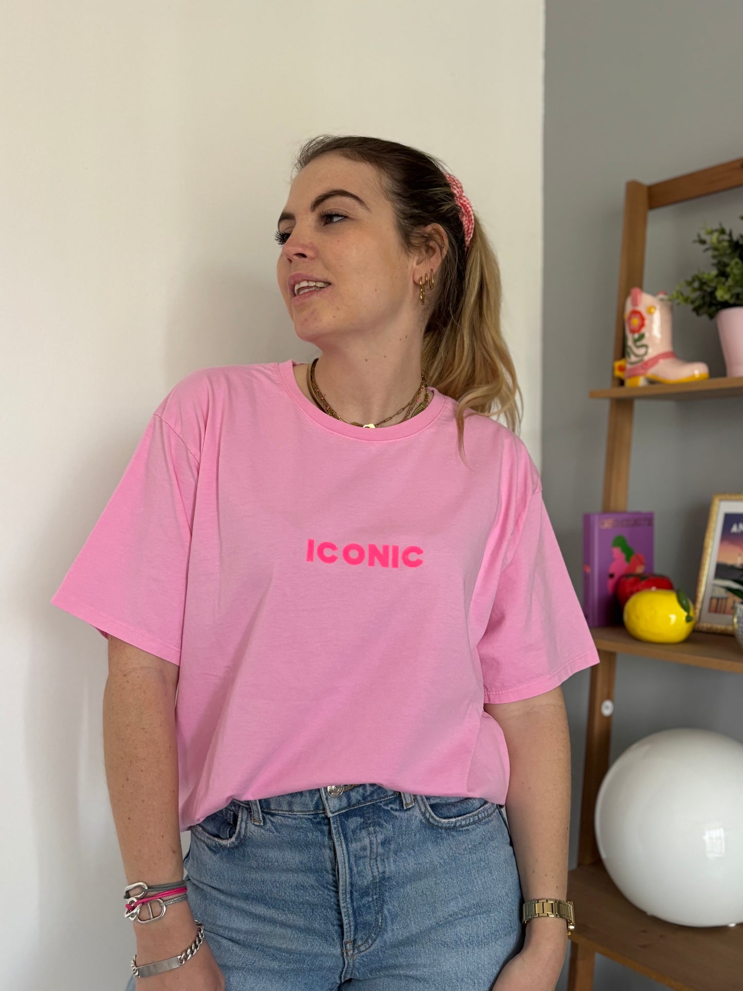 T-shirt ICONIC Rose baby