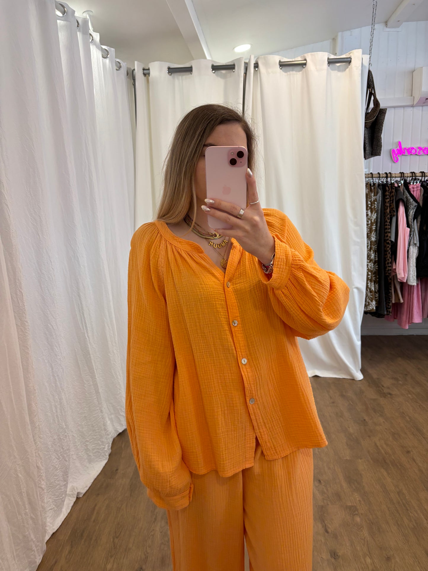 Blouse LYA Orange agrume
