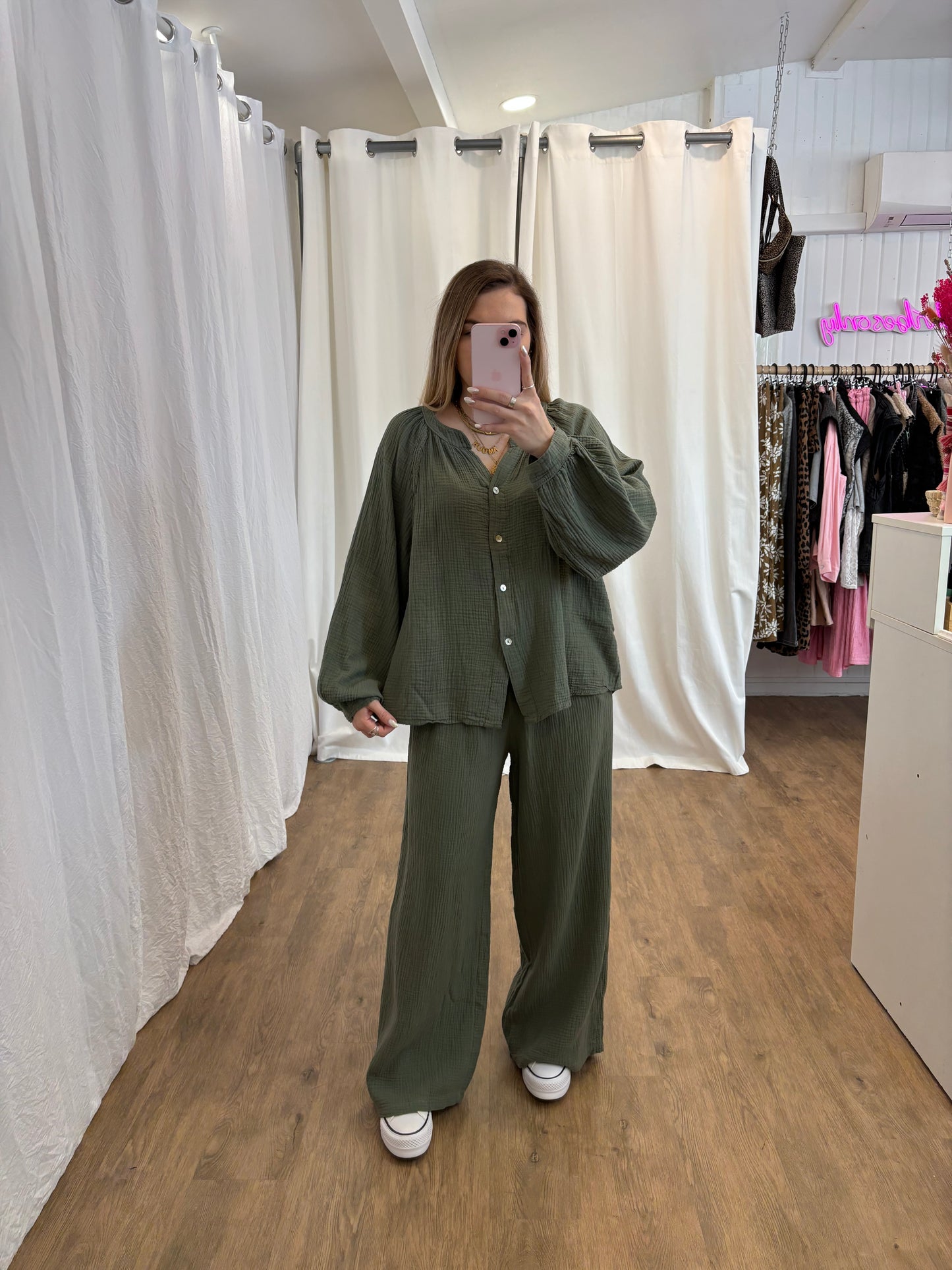 Pantalon LYA Kaki