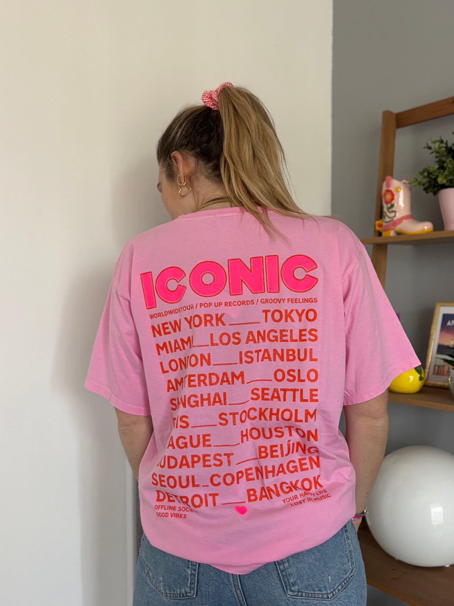 T-shirt ICONIC Rose baby