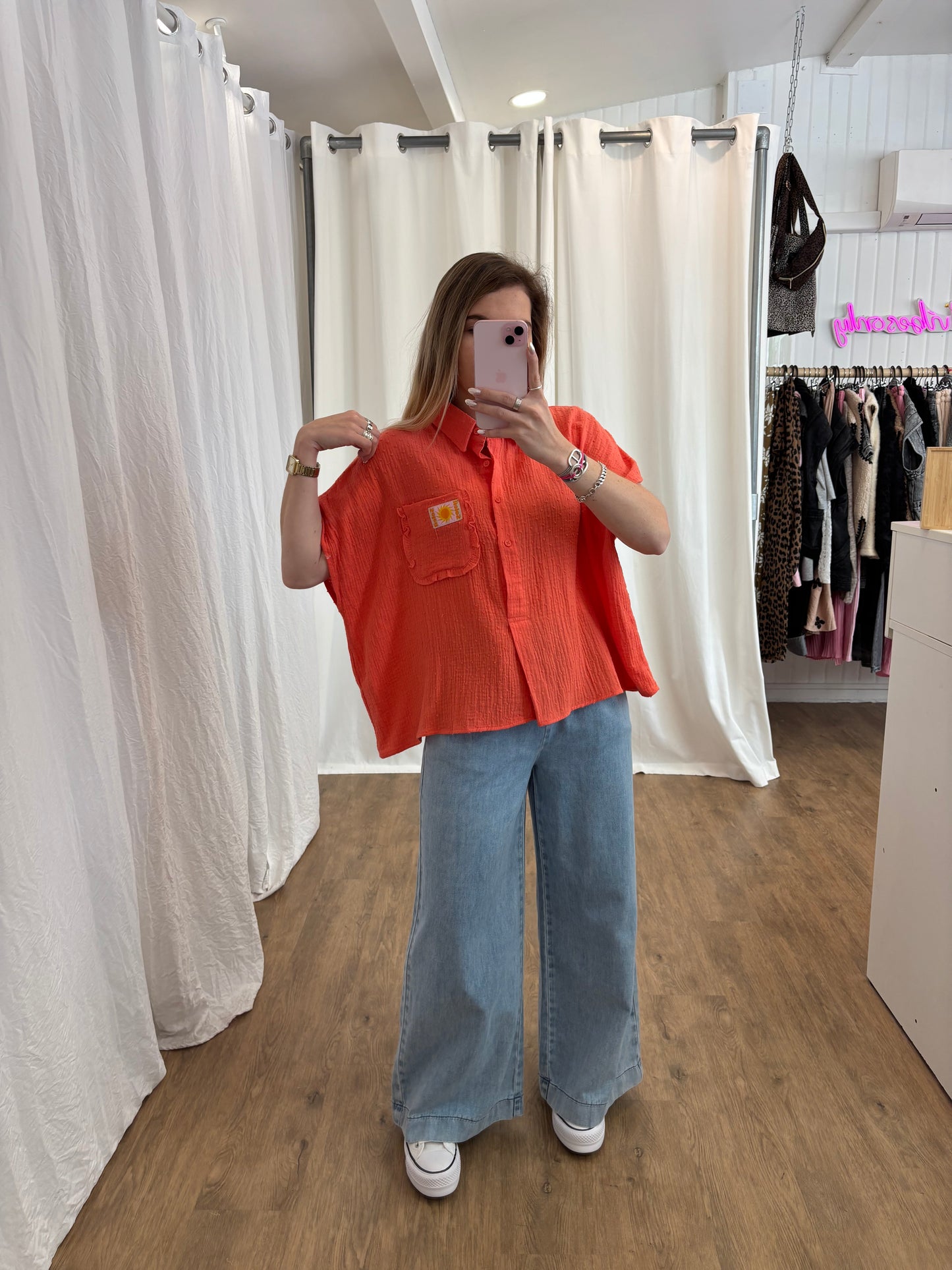 Chemise LOLA Orange