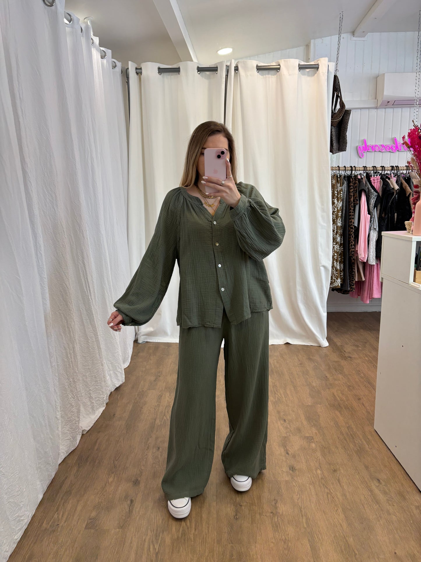 Pantalon LYA Kaki
