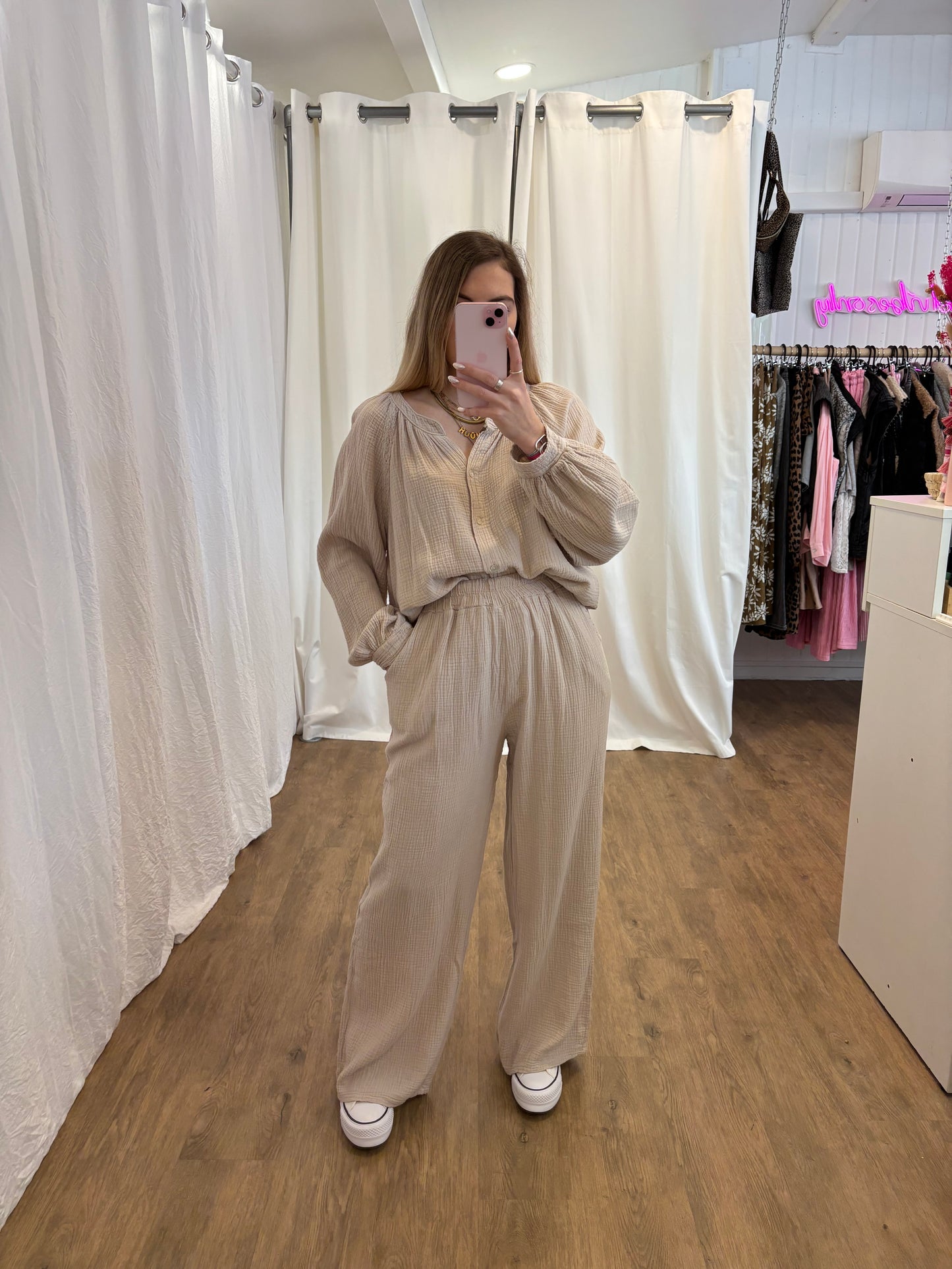 Pantalon LYA Beige