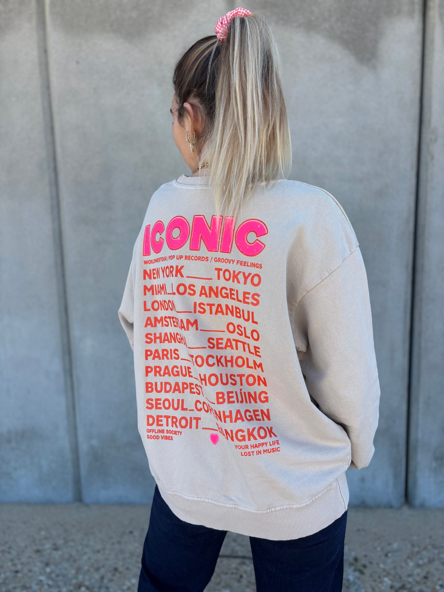 Sweat ICONIC Beige