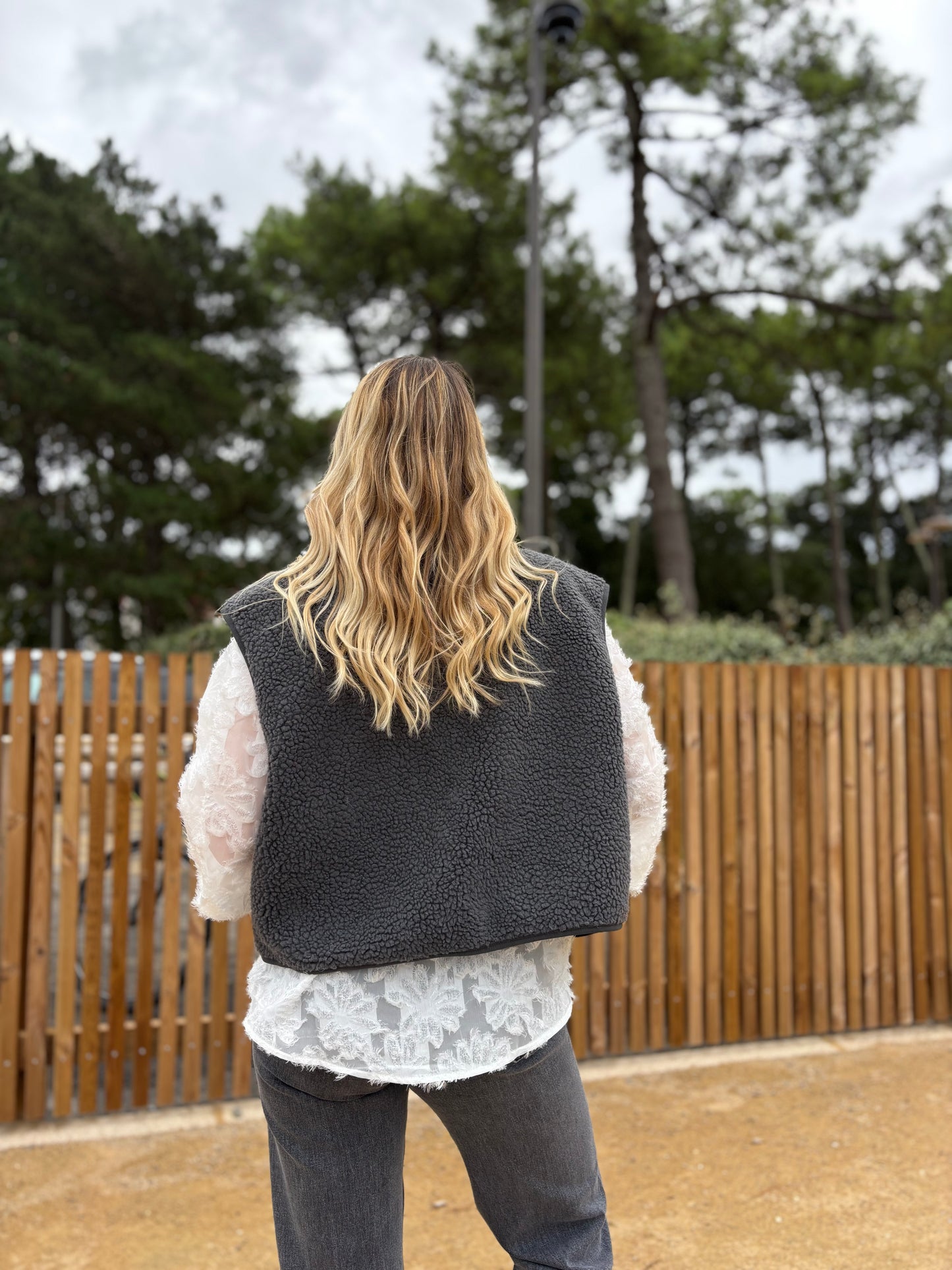 Veste sans manches ABY Gris foncé