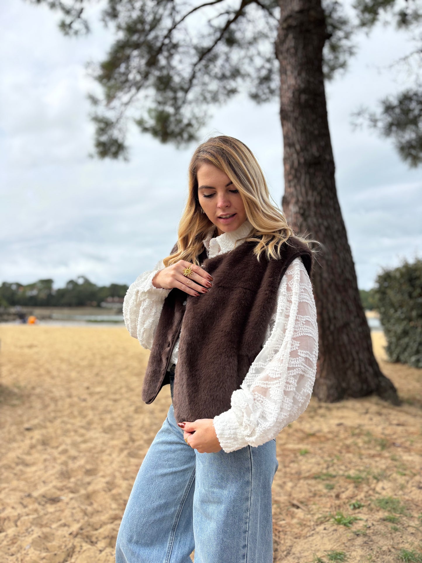 Veste sans manches MYO Café