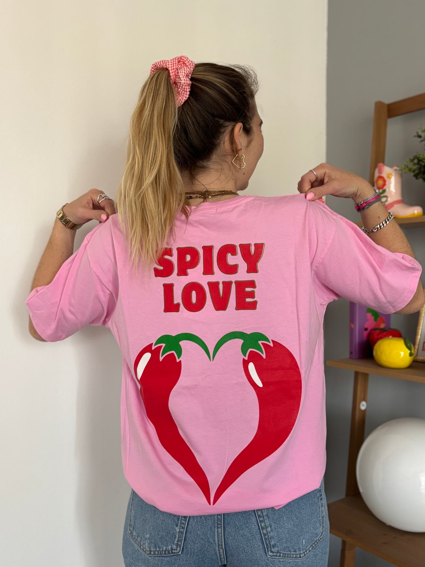 T-shirt SPICY LOVE Rose