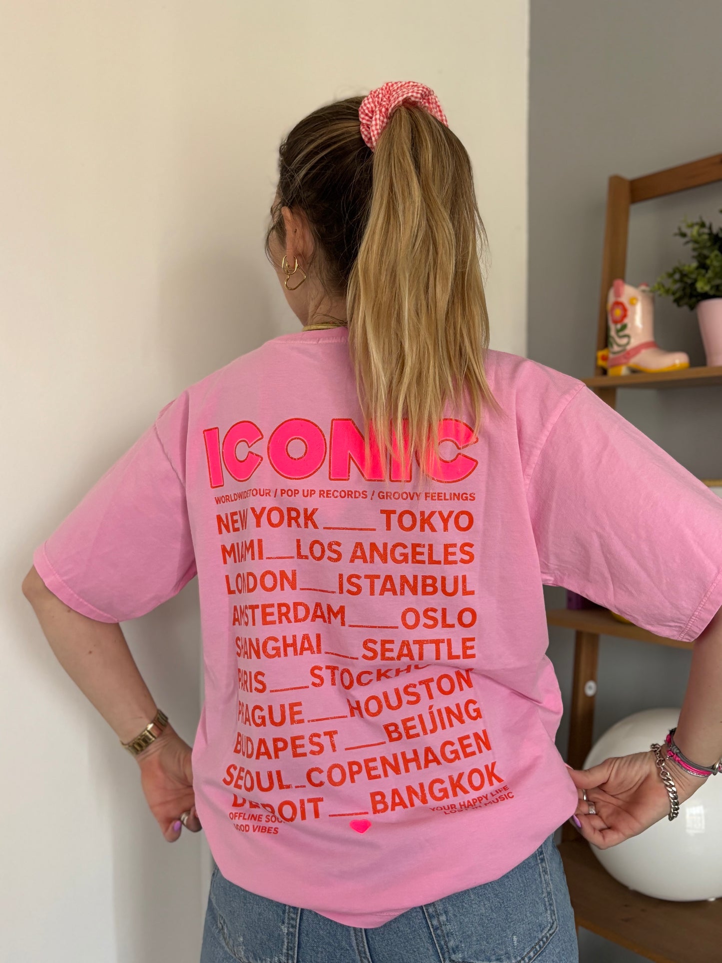 T-shirt ICONIC Rose baby
