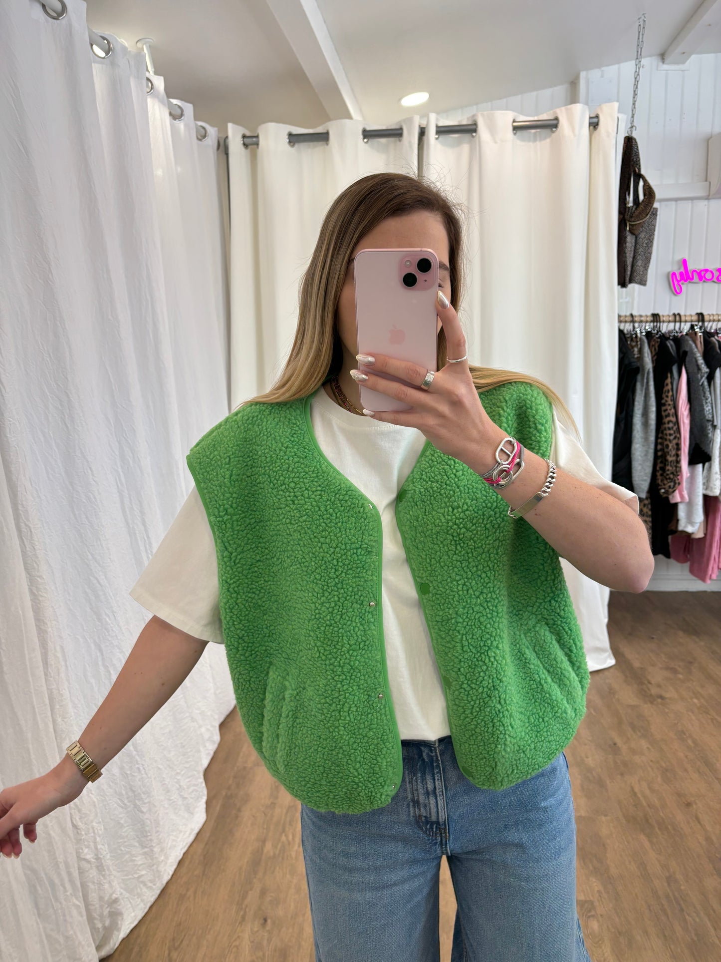 Veste sans manches ABY Vert