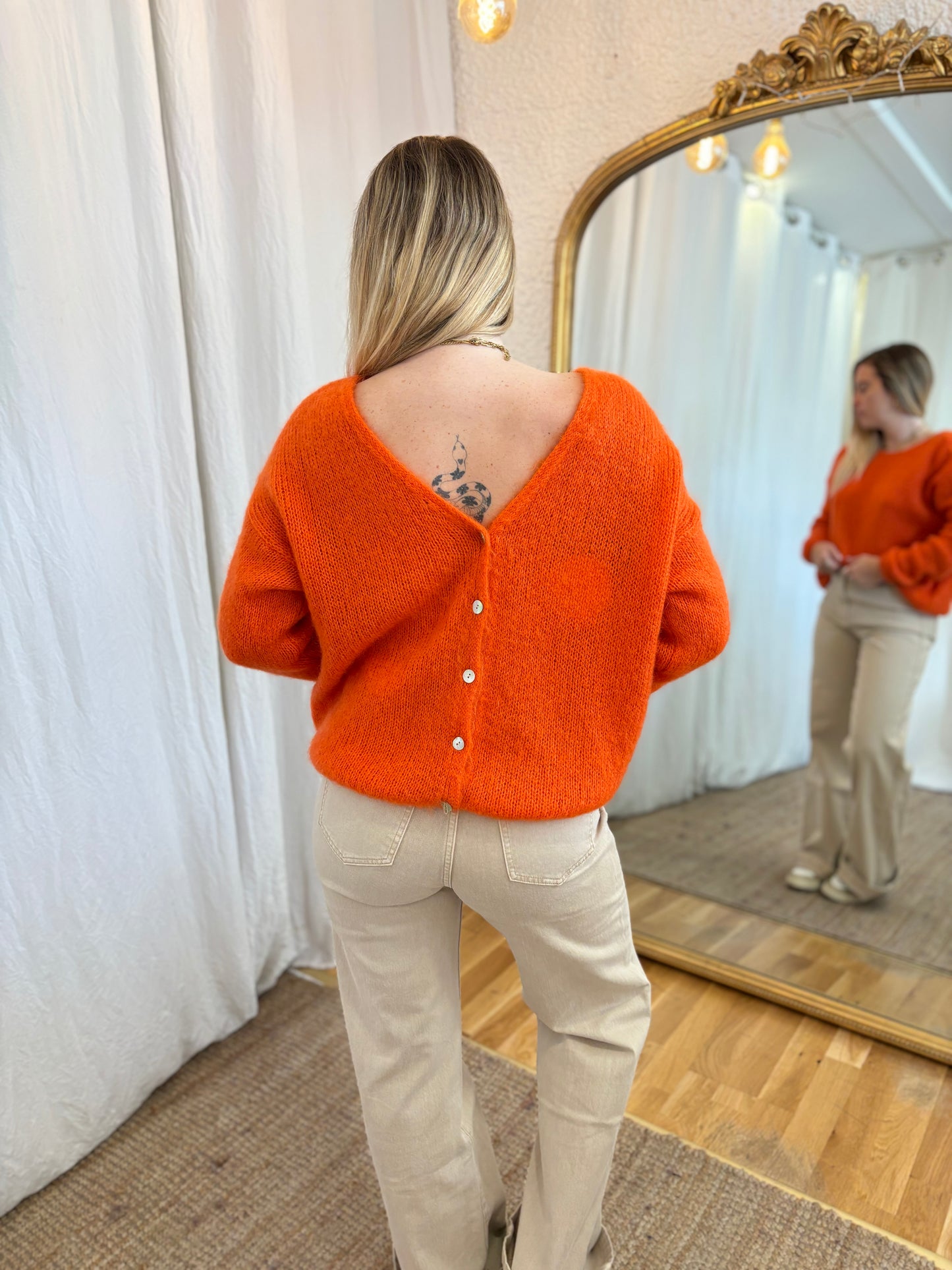 17 - Gilet LOU - Orange 🧡