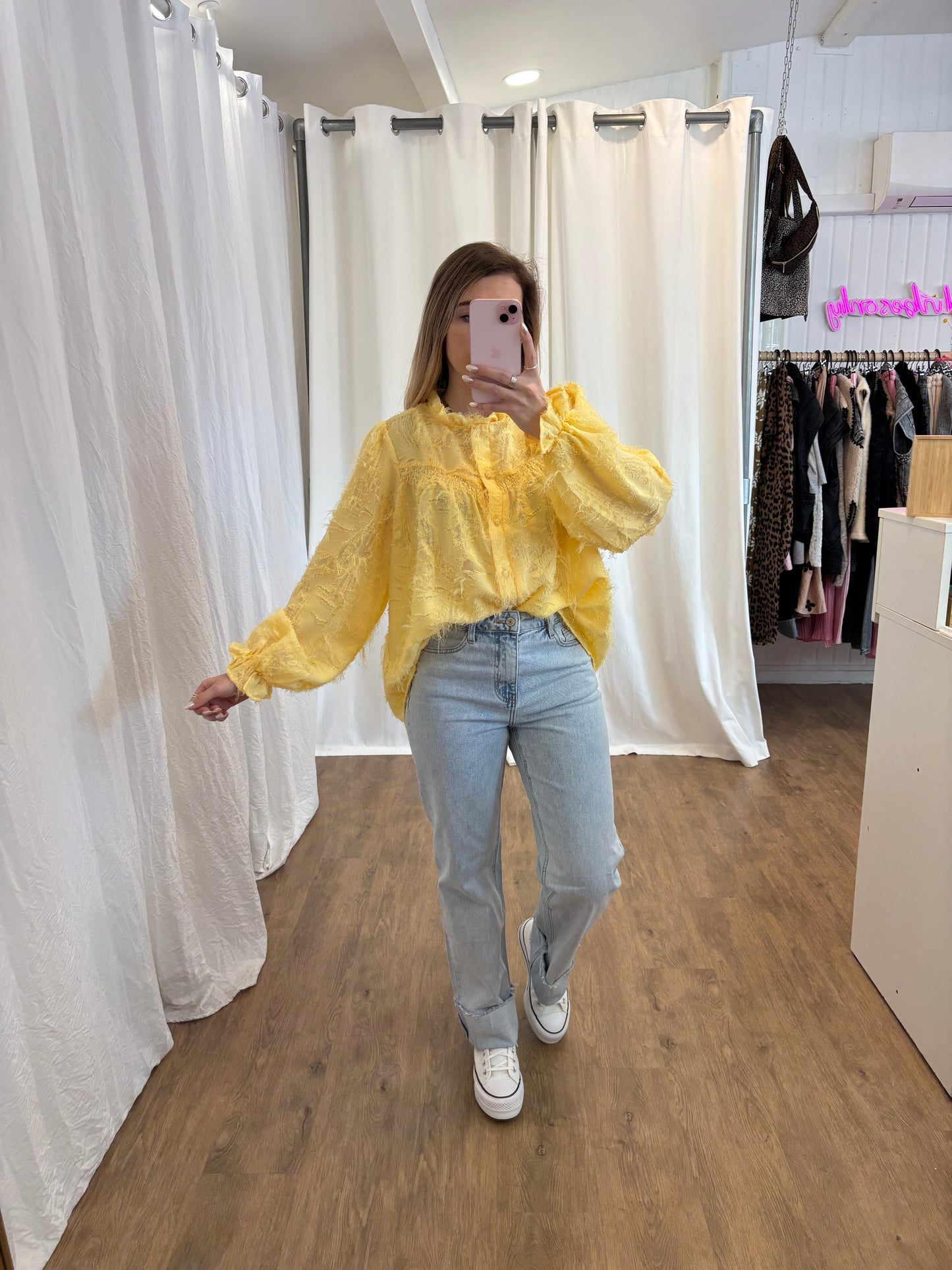 Chemise AINA Jaune