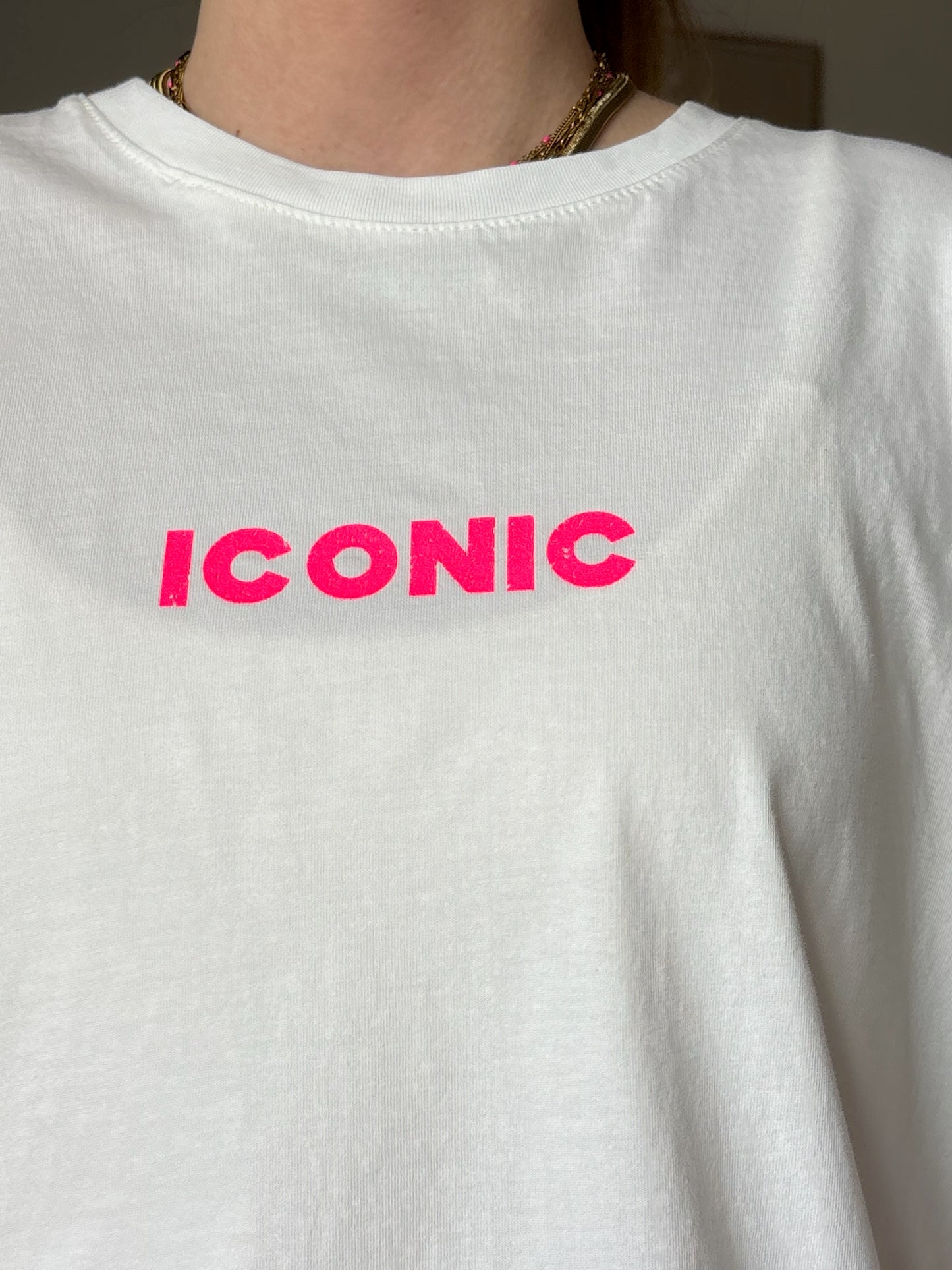 T-shirt ICONIC Blanc