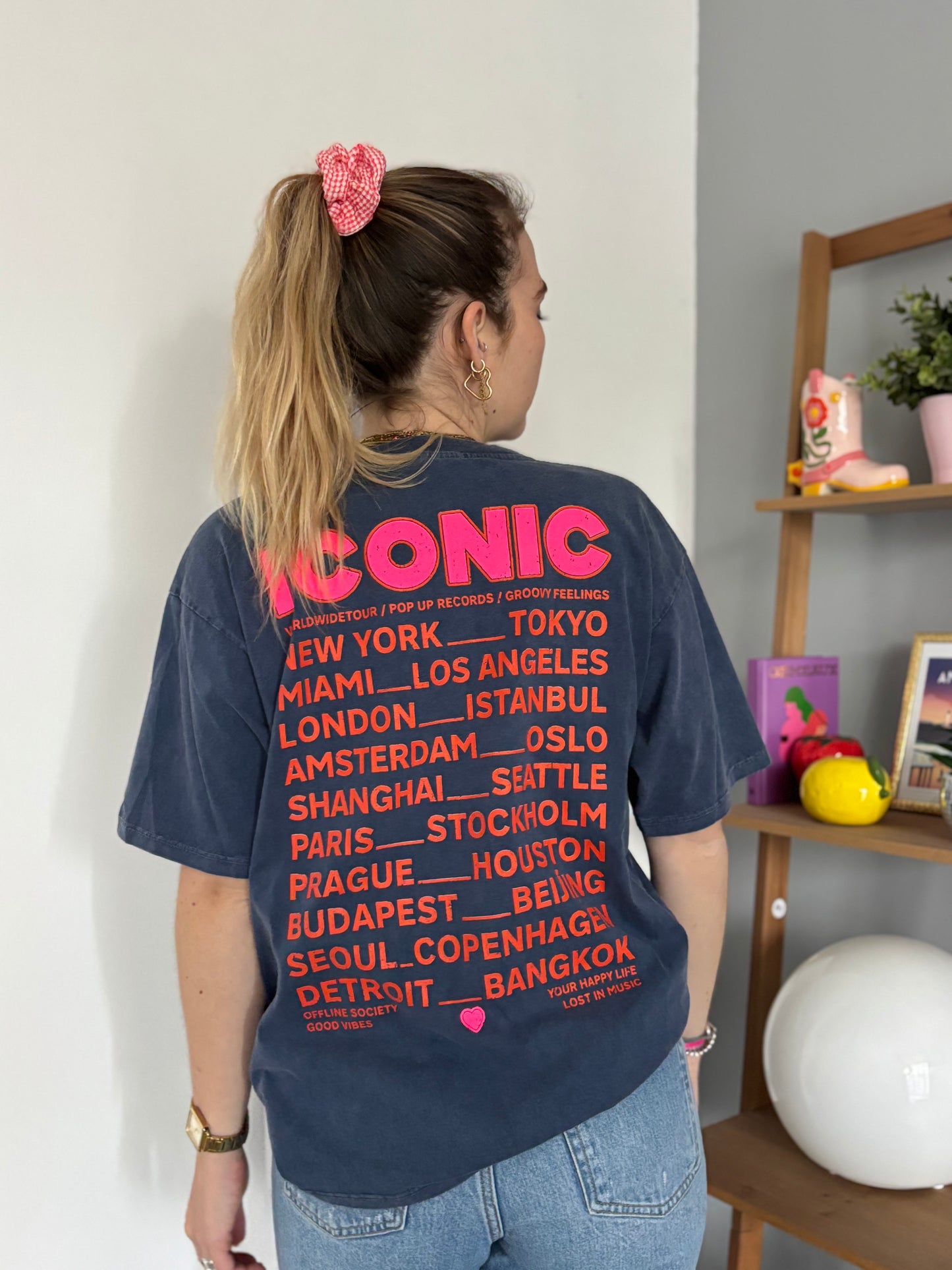T-shirt ICONIC Bleu Marine