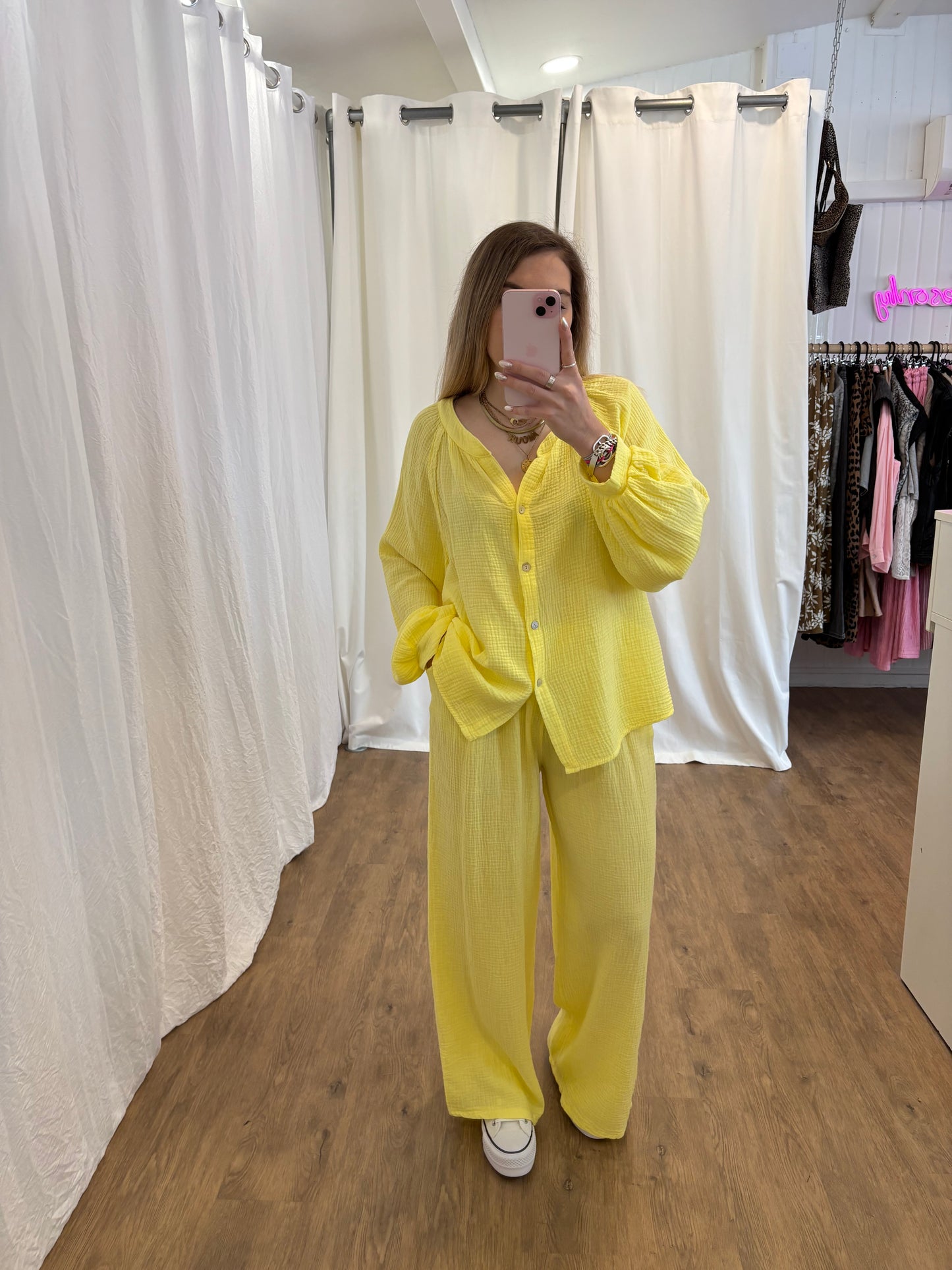 Pantalon LYA Jaune