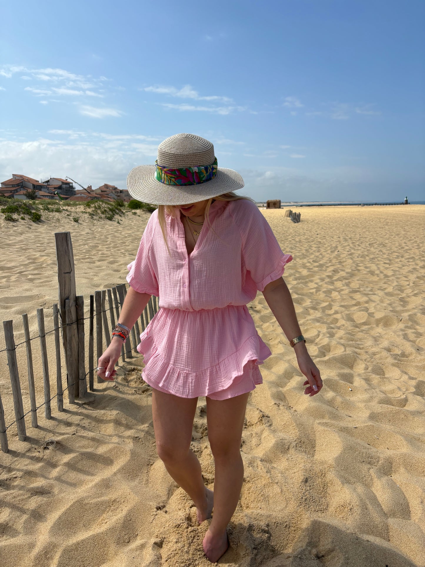 Combishort ALBANE Rose