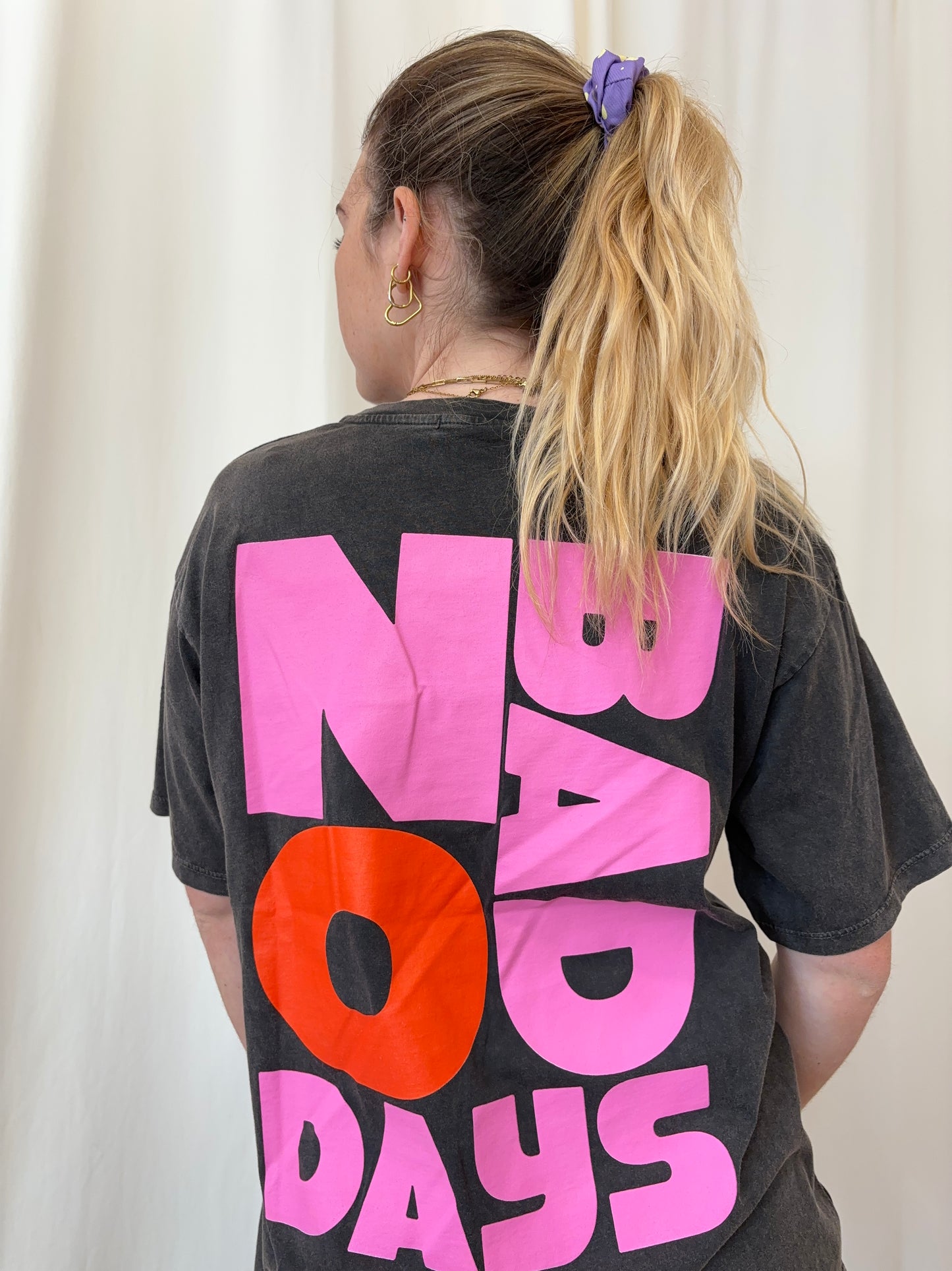 T-shirt NO BAD DAYS Noir