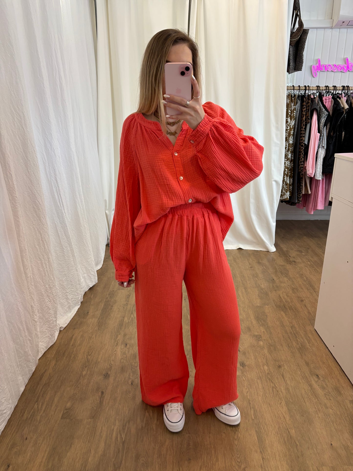 Pantalon LYA Corail