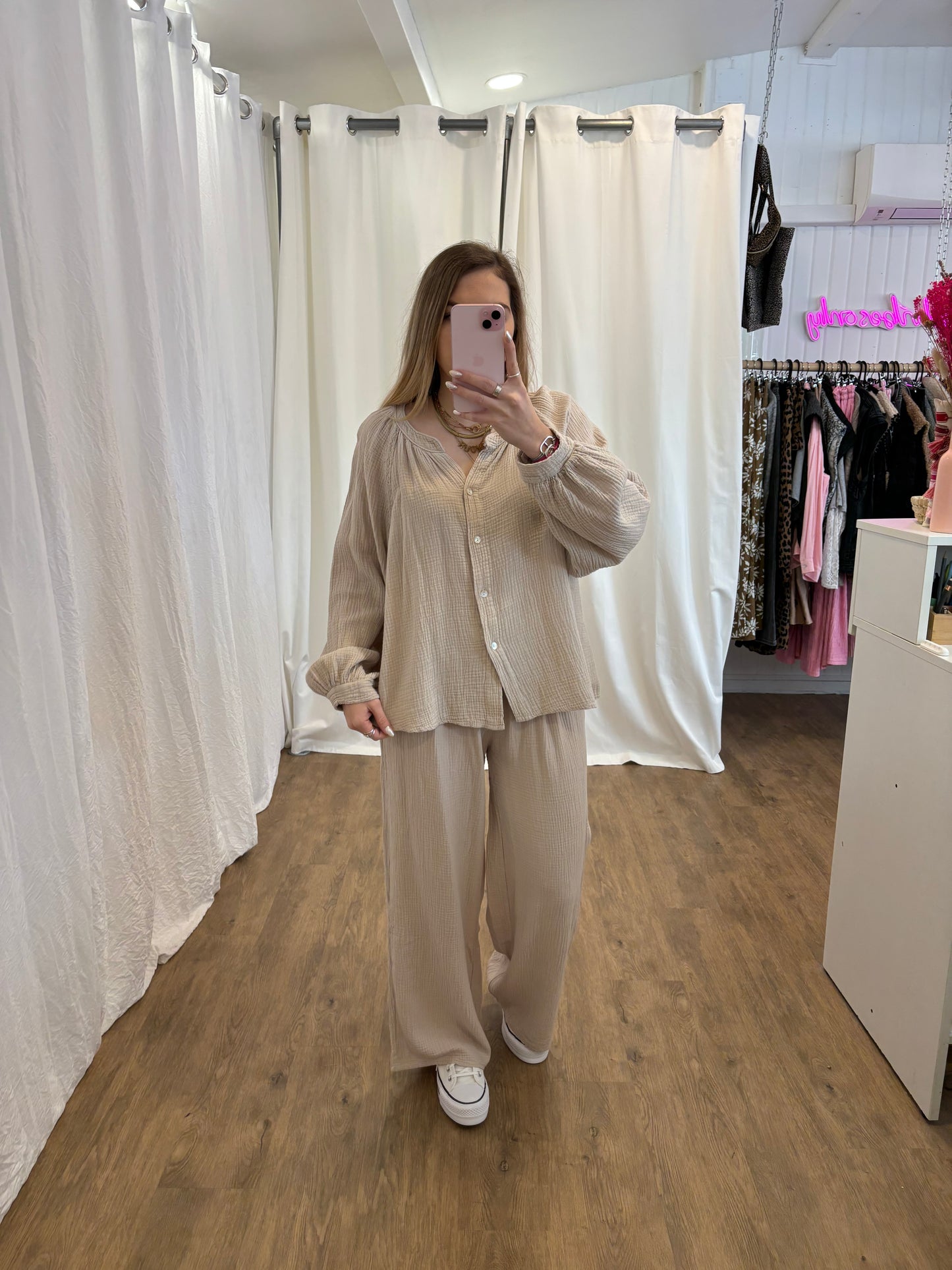 Pantalon LYA Beige