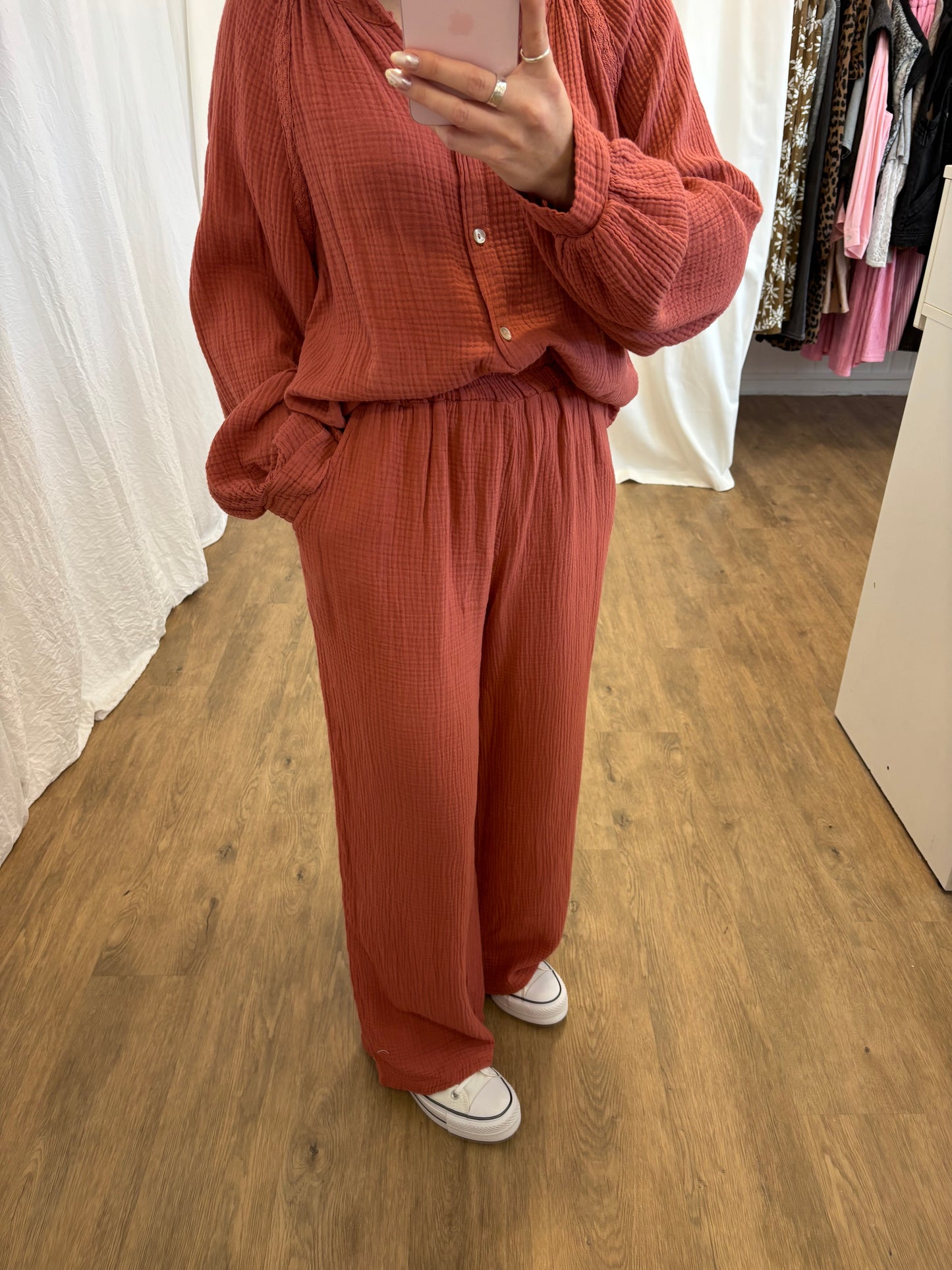 Pantalon LYA Terracotta