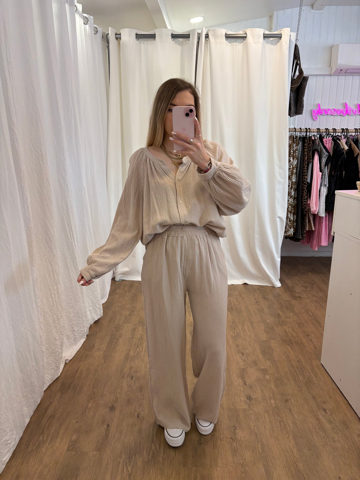 Pantalon LYA Beige
