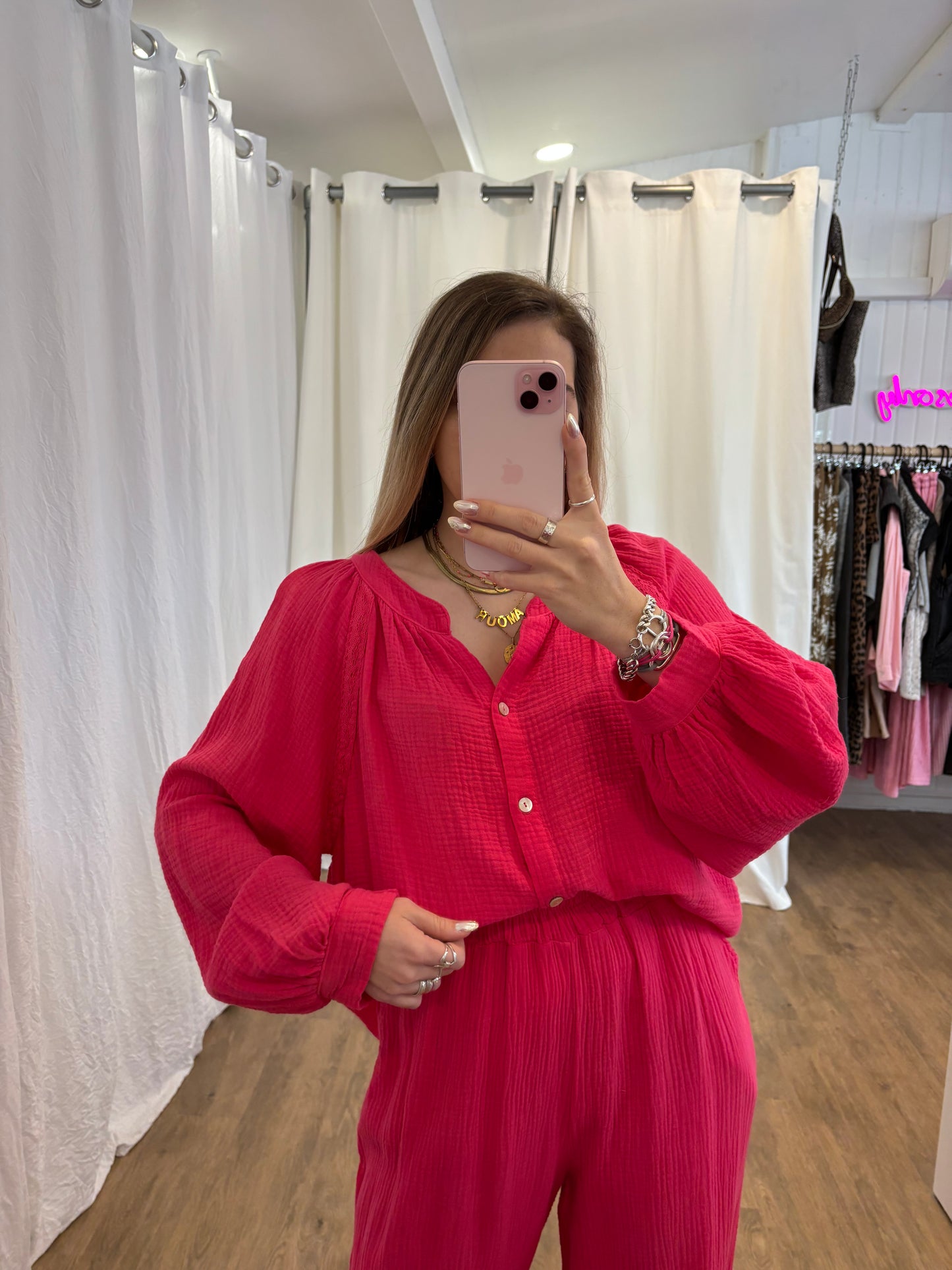Blouse LYA Framboise