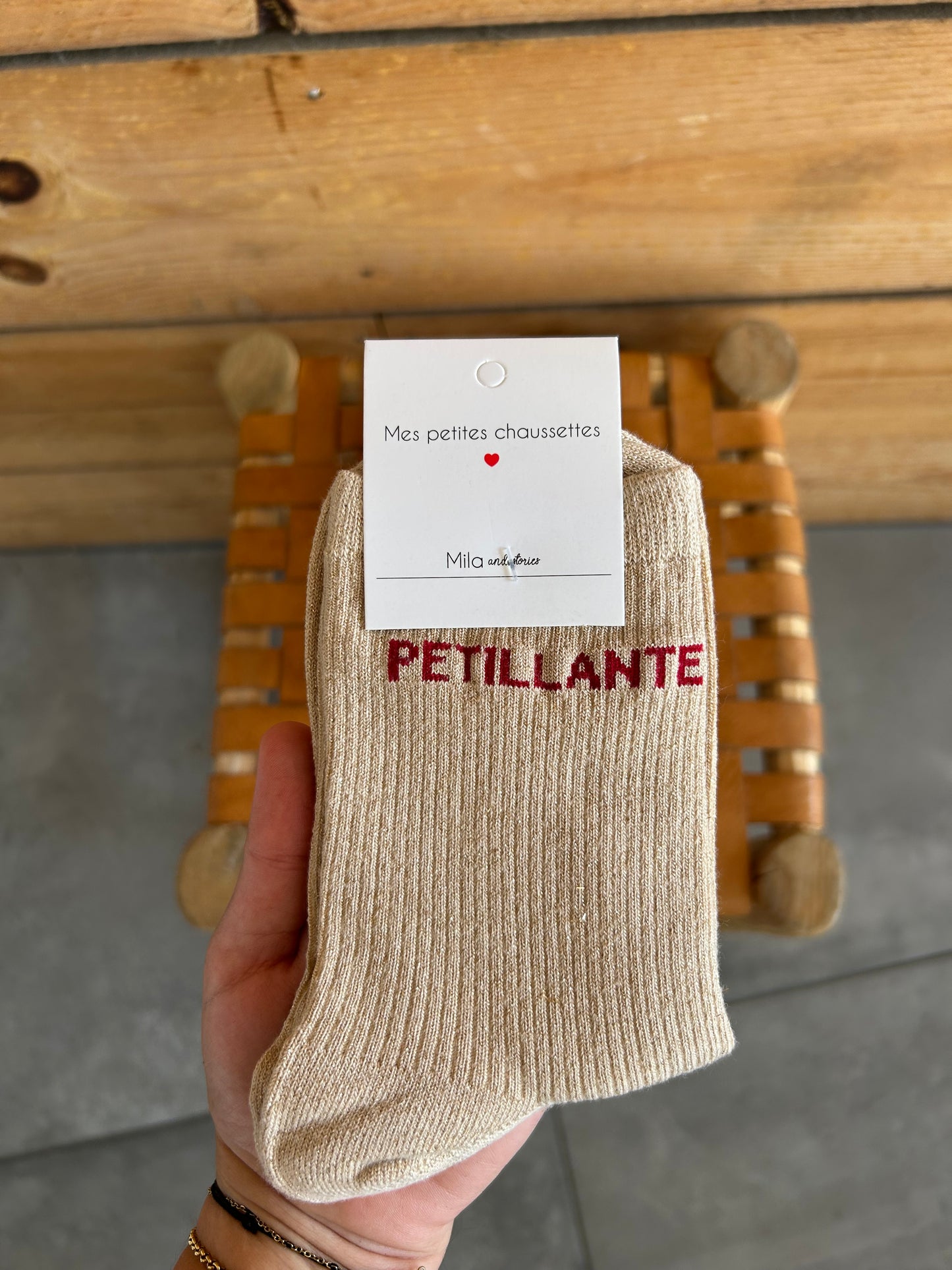 Chaussettes PETILLANTE montantes