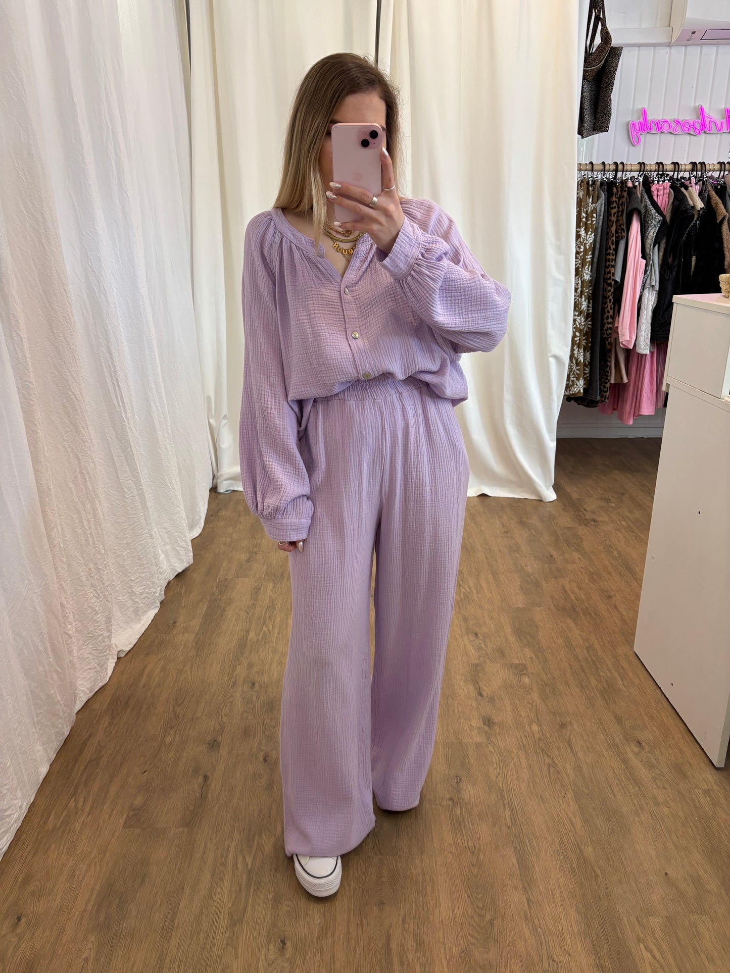 Pantalon LYA Lilas