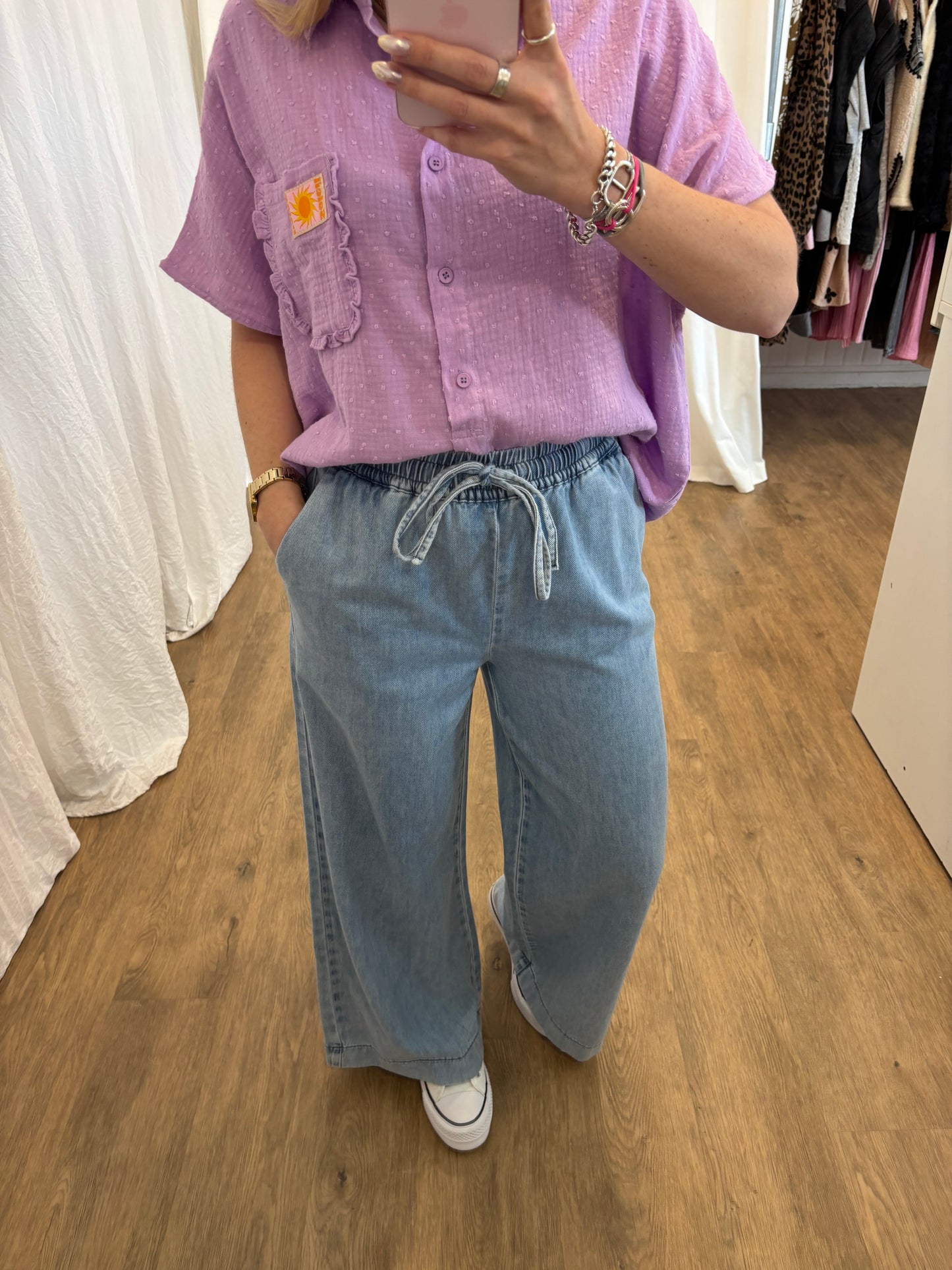 Jean VANILLE Bleu clair