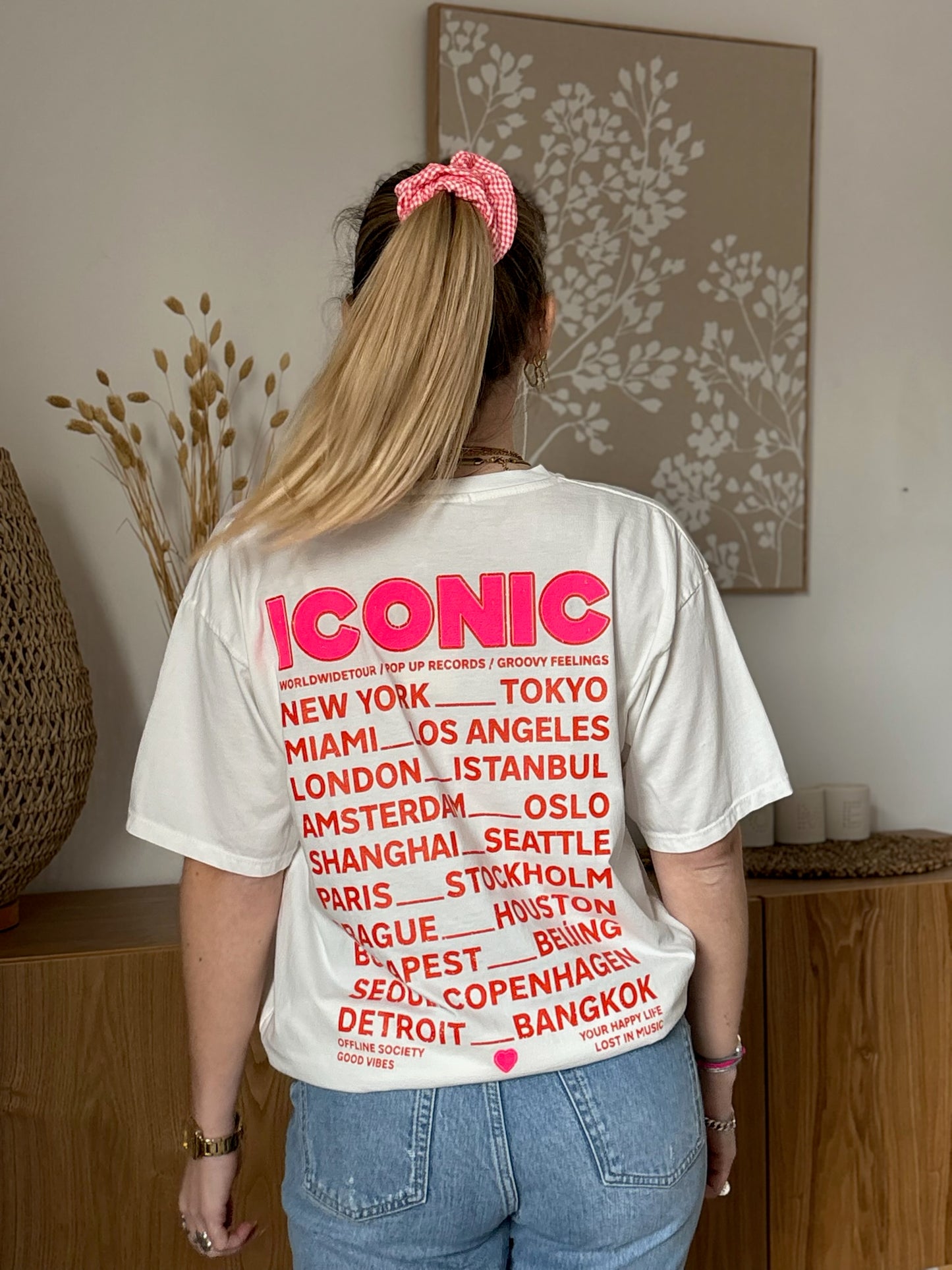 T-shirt ICONIC Blanc