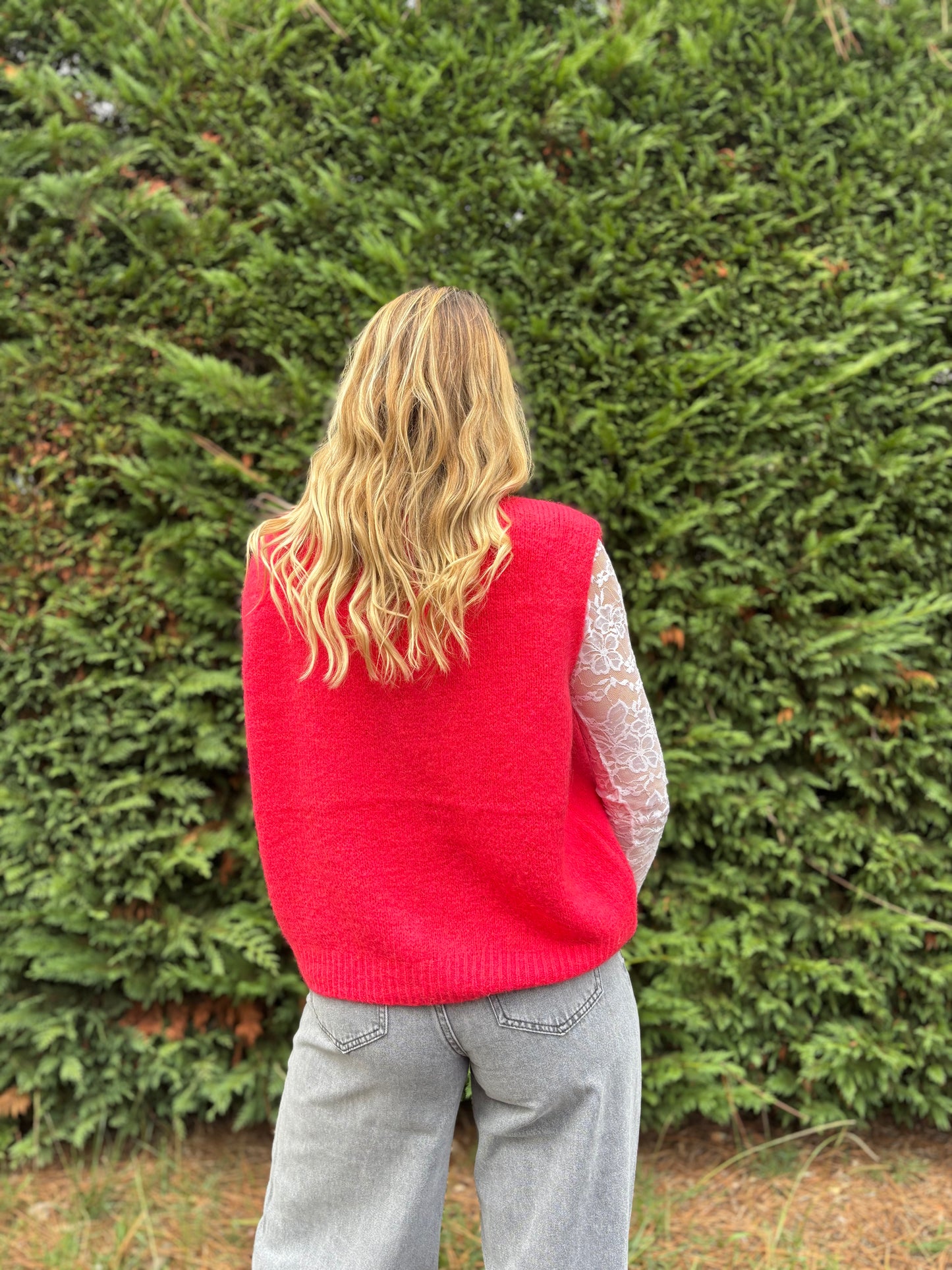 42 - Gilet TOM - Corail / Rose