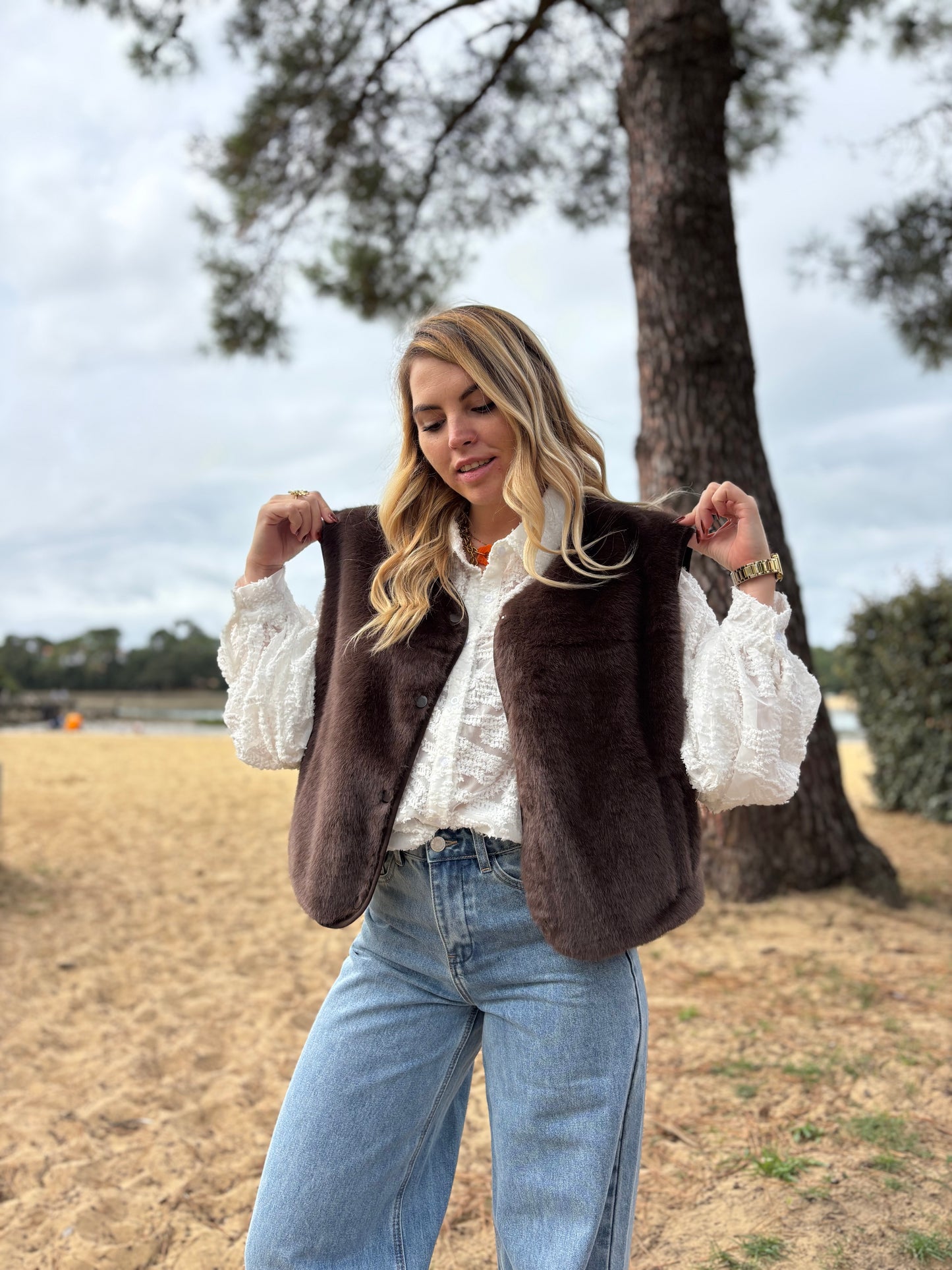 Veste sans manches MYO Café