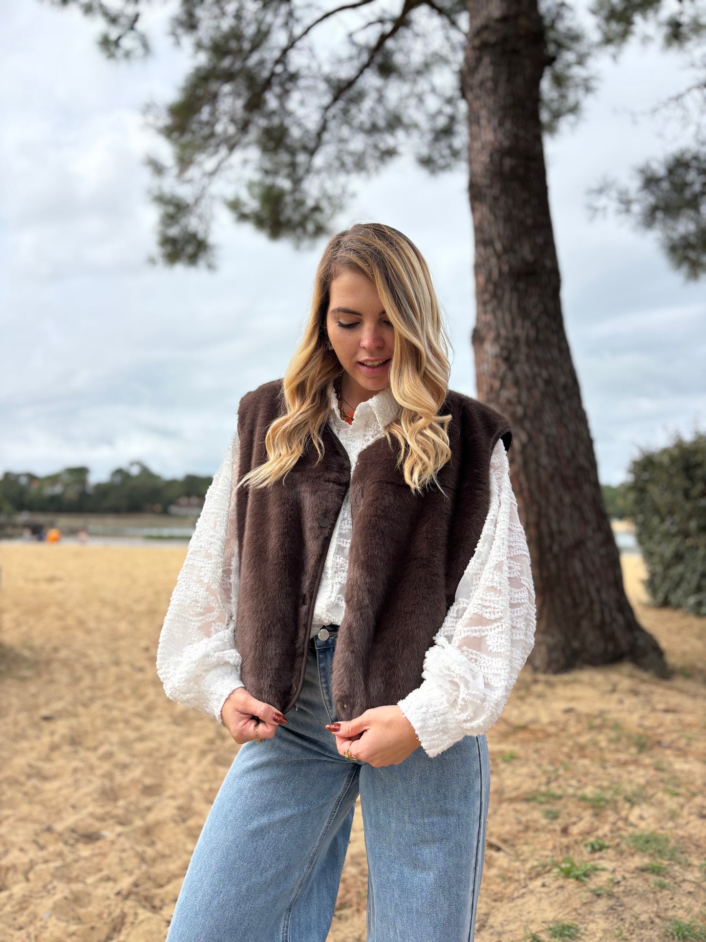 Veste sans manches MYO Café
