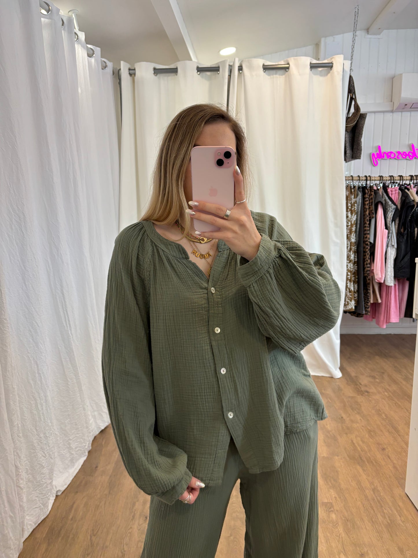 Blouse LYA Kaki
