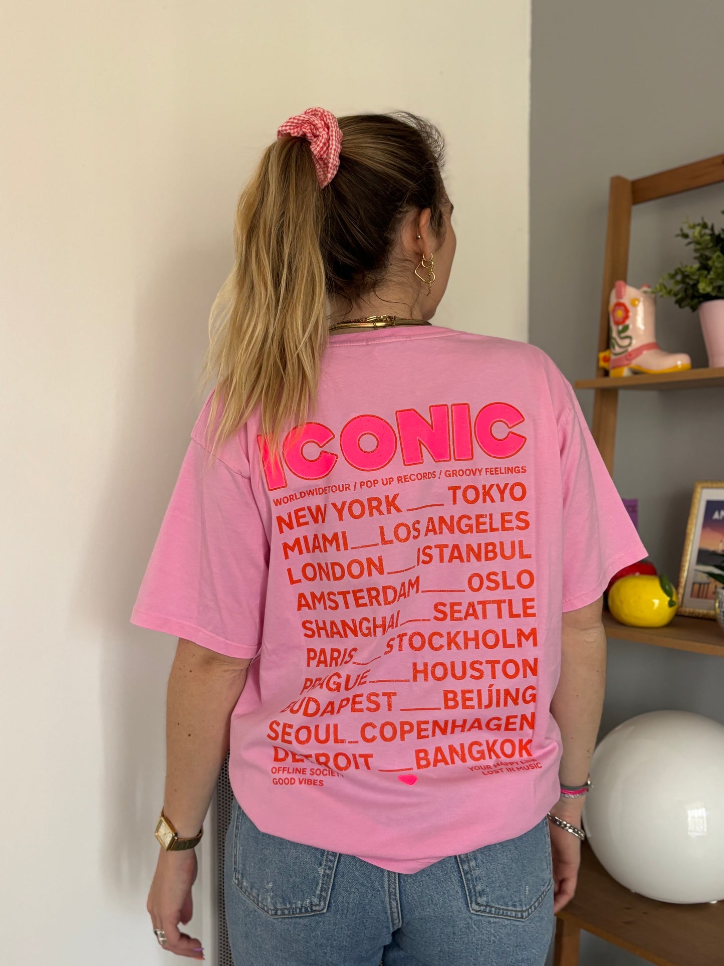 T-shirt ICONIC Rose baby