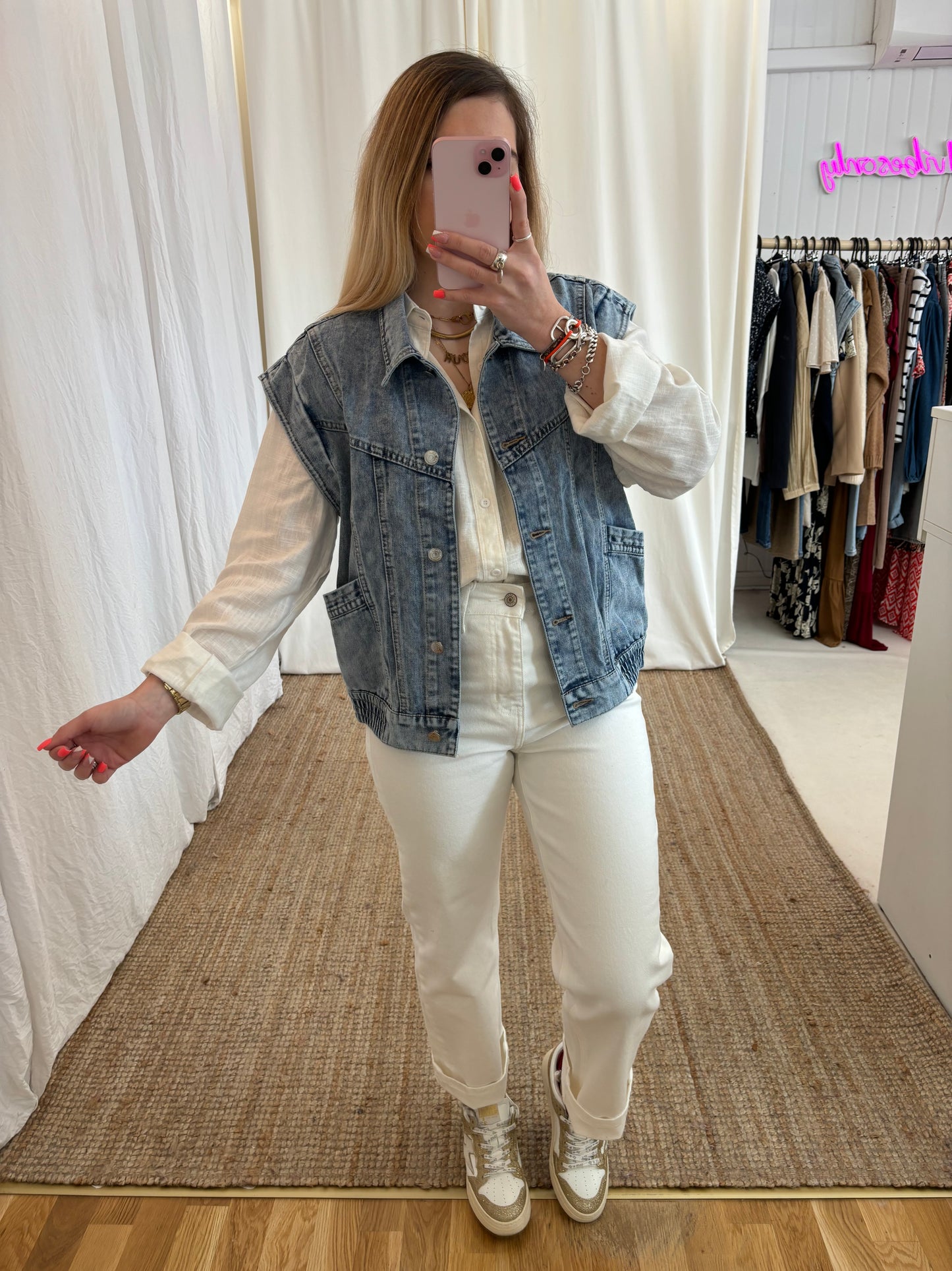 Veste sans manches BOO Bleu