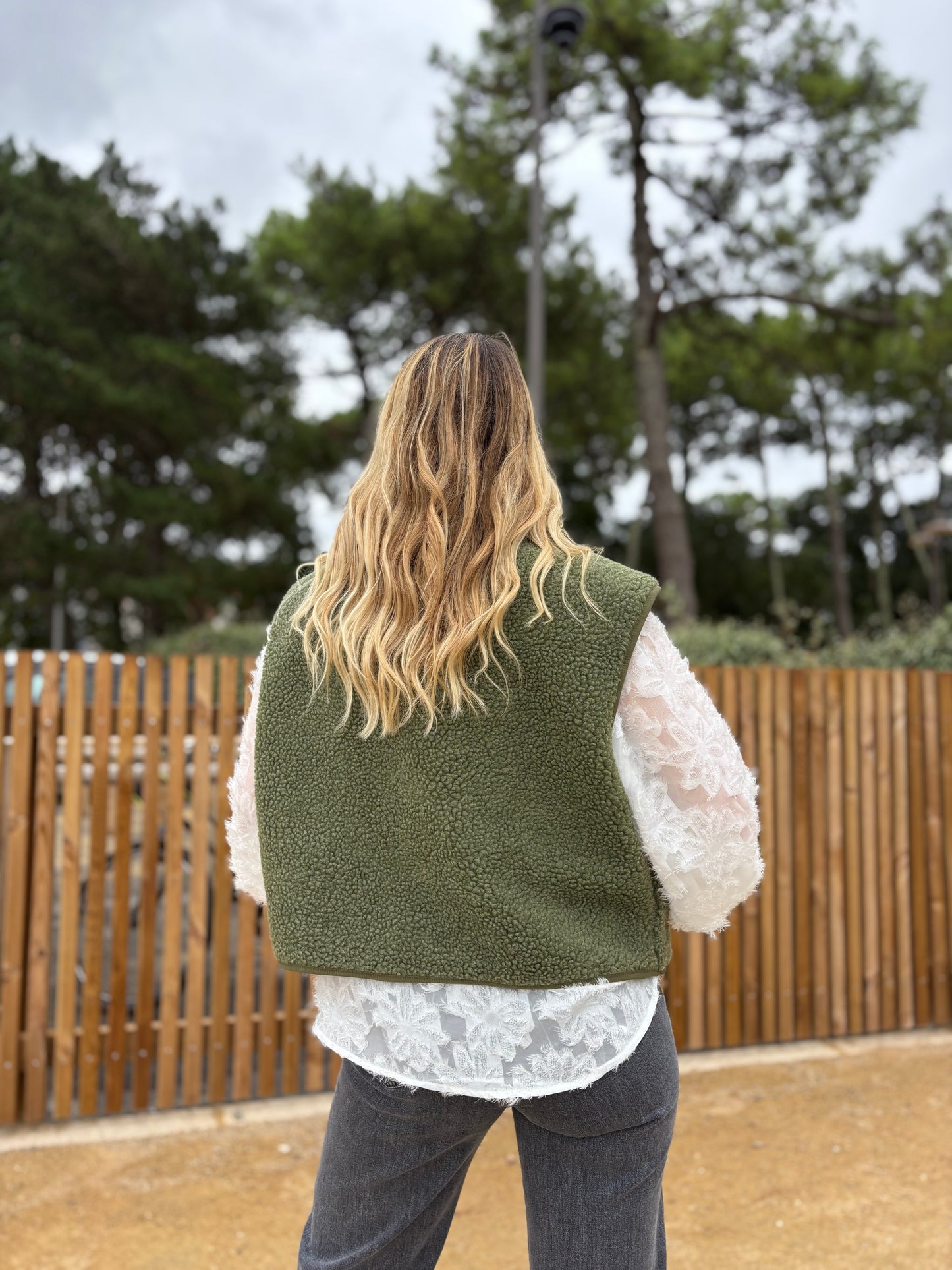 Veste sans manches ABY Kaki