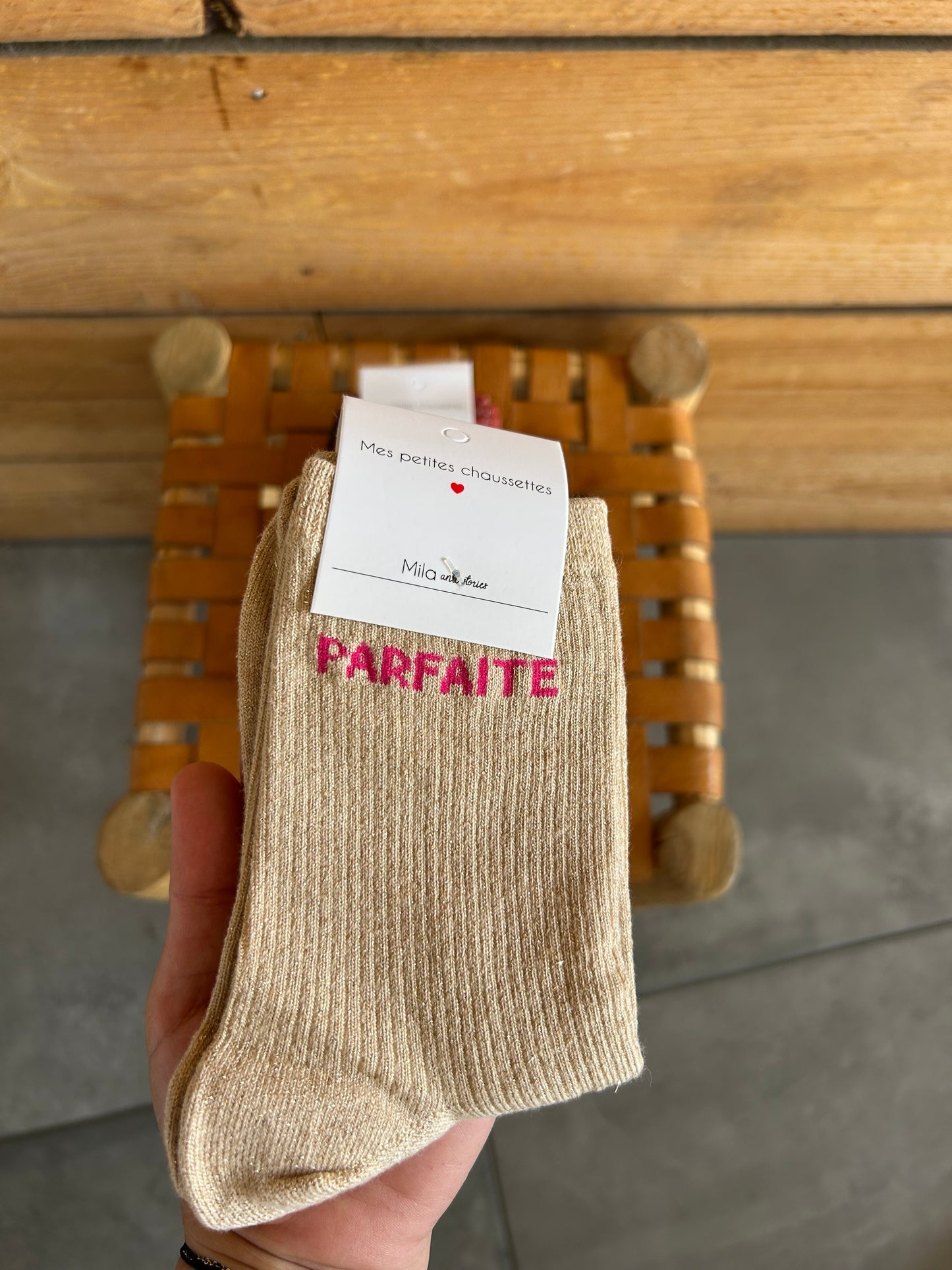 Chaussettes PARFAITE montantes