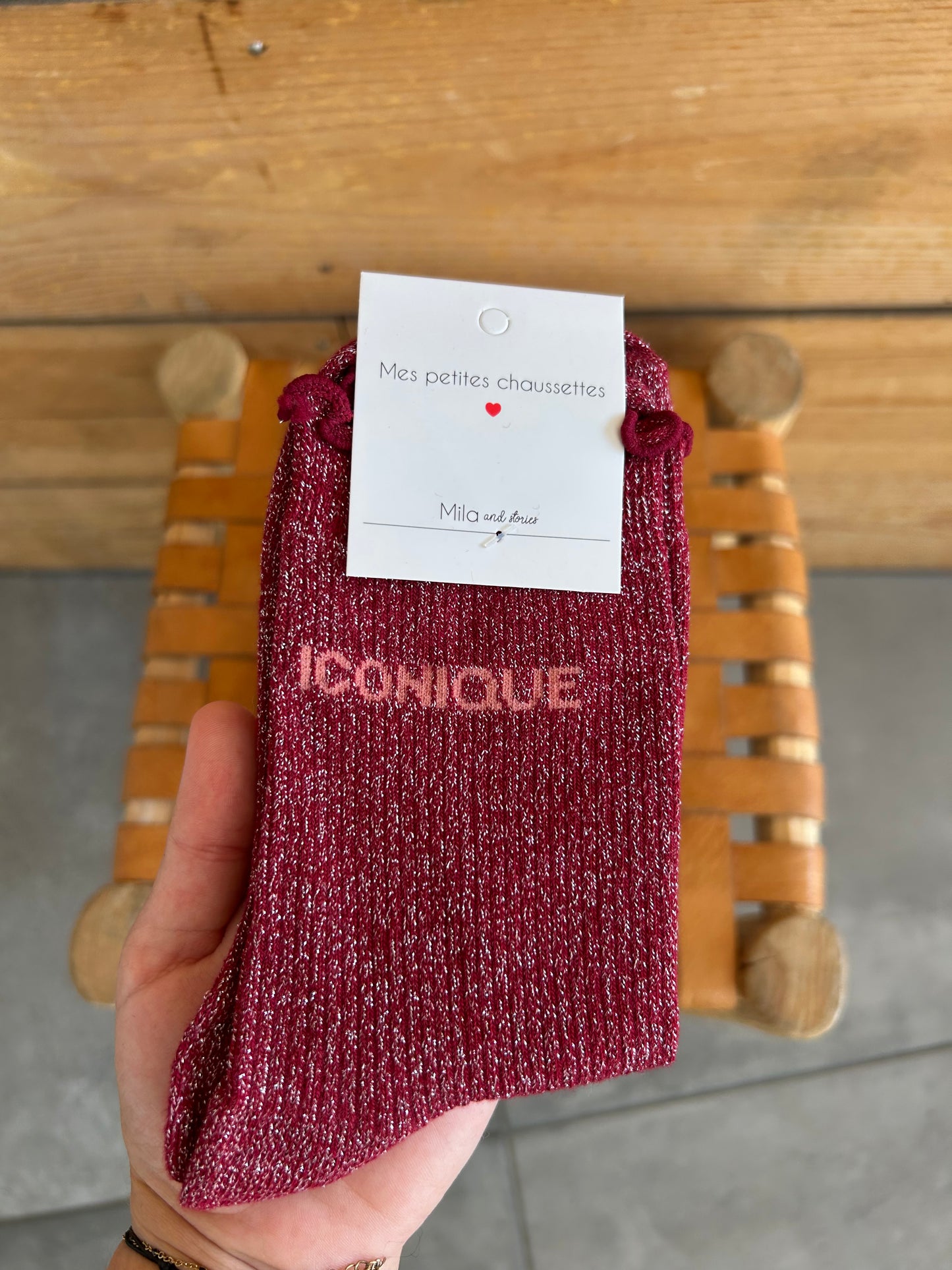 Chaussettes ICONIQUE montantes