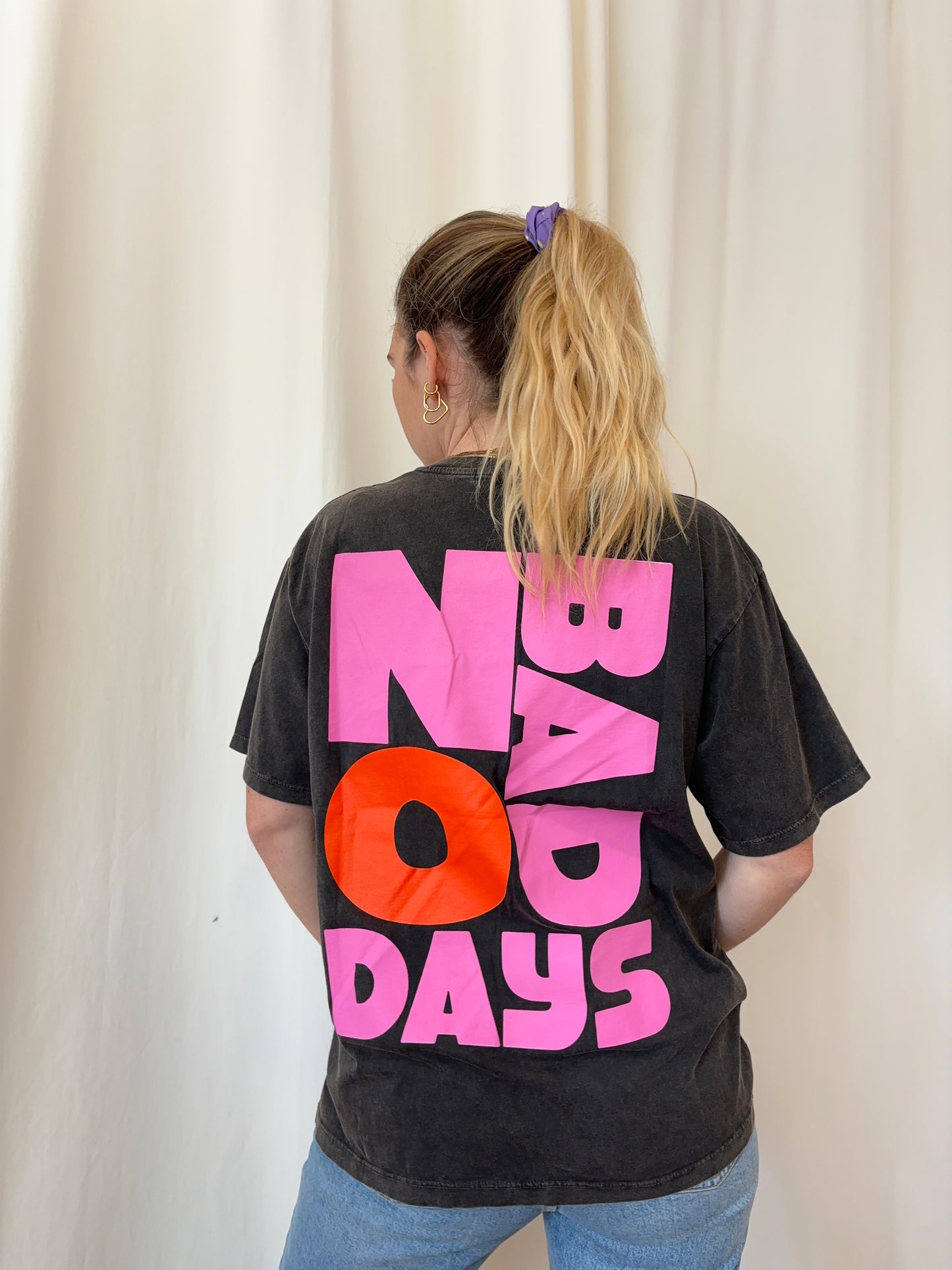 T-shirt NO BAD DAYS Noir