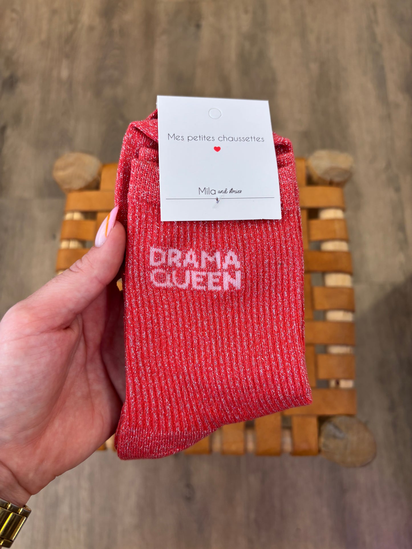 Chaussettes DRAMA QUEEN montante